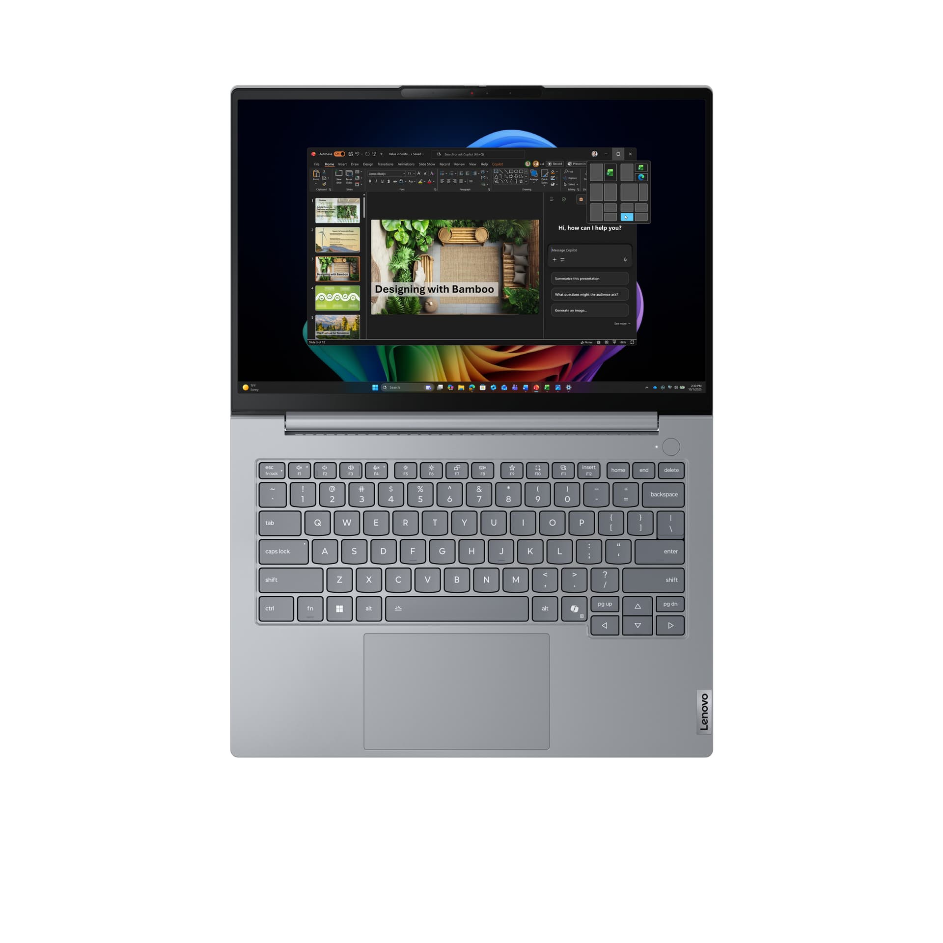 Portátil - Lenovo ThinkBook 14 G9 IPL Profesional Copilot+ PC, 14" WUXGA, Intel® Core™ Ultra 5 325, 47 TOPS, 32GB RAM, 512GB SSD, HD Graphics, W11Pro - imagen 7