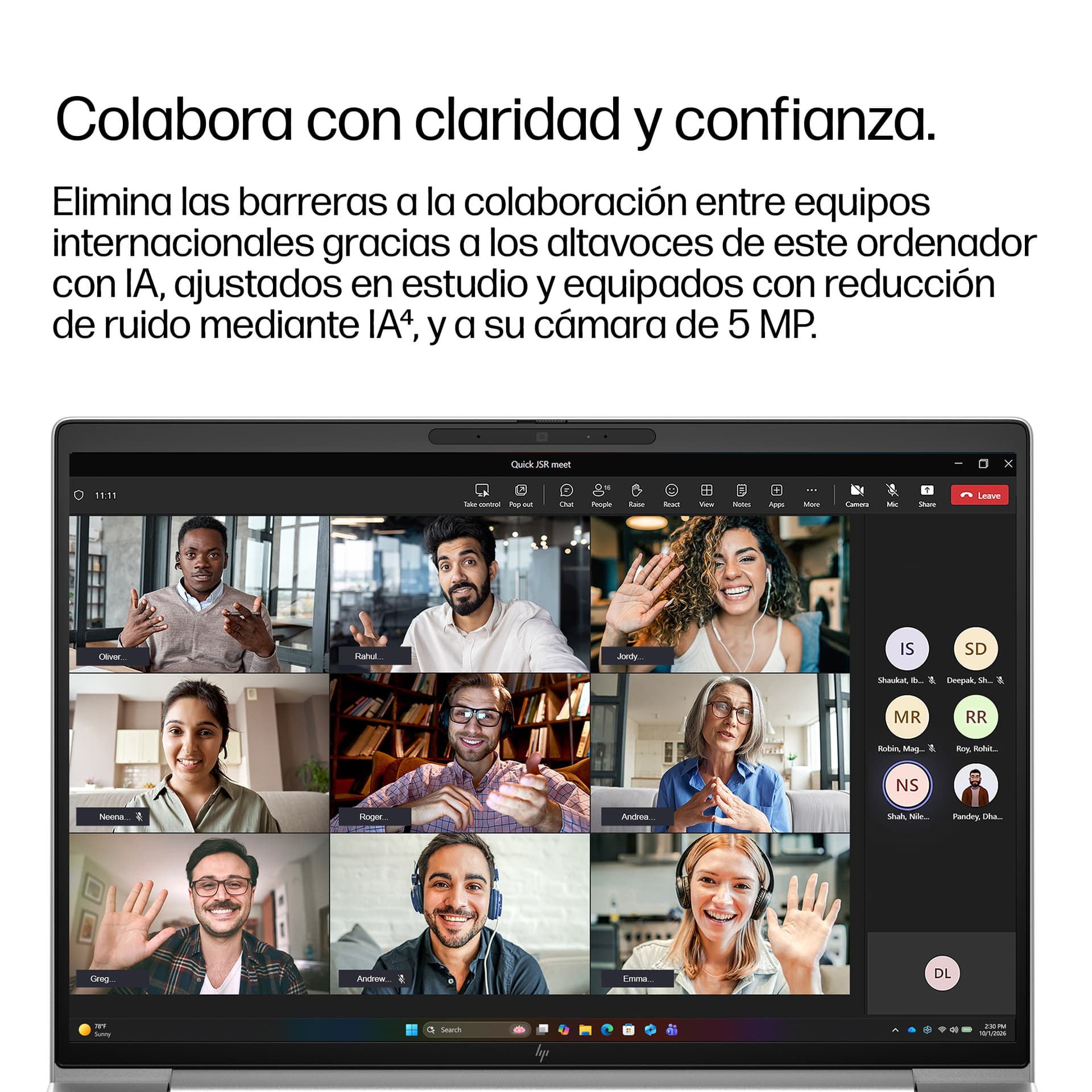 Ordenador portátil con IA de próxima generación HP EliteBook 6 G2a de 14 pulgadas Wolf Pro Security Edition - imagen 9