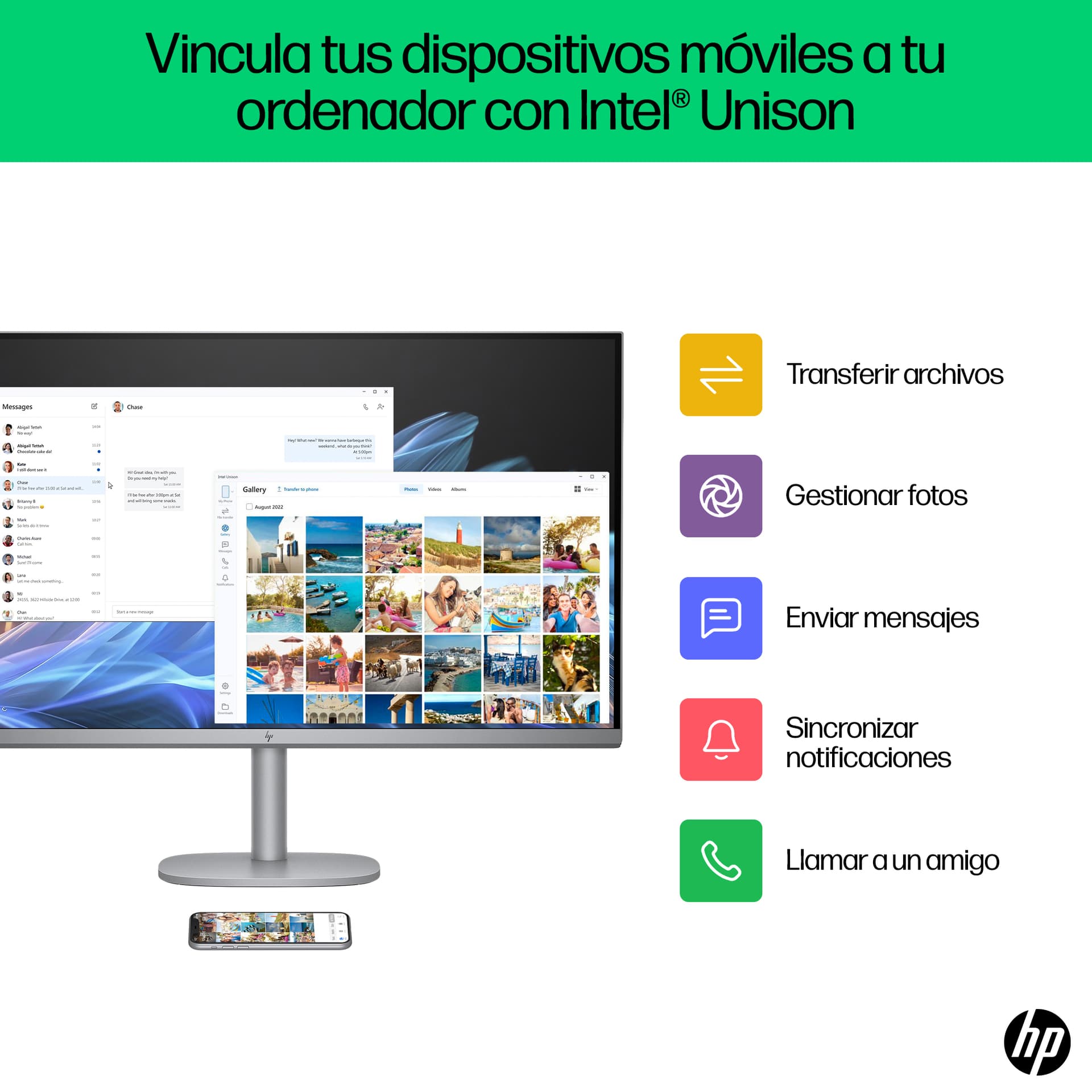 HP - All-in-One HP OmniStudio X 32-c0006ns, Intel Core Ultra 5-125H, 32GB, 1TB SSD, 31,5', W11. - imagen 13