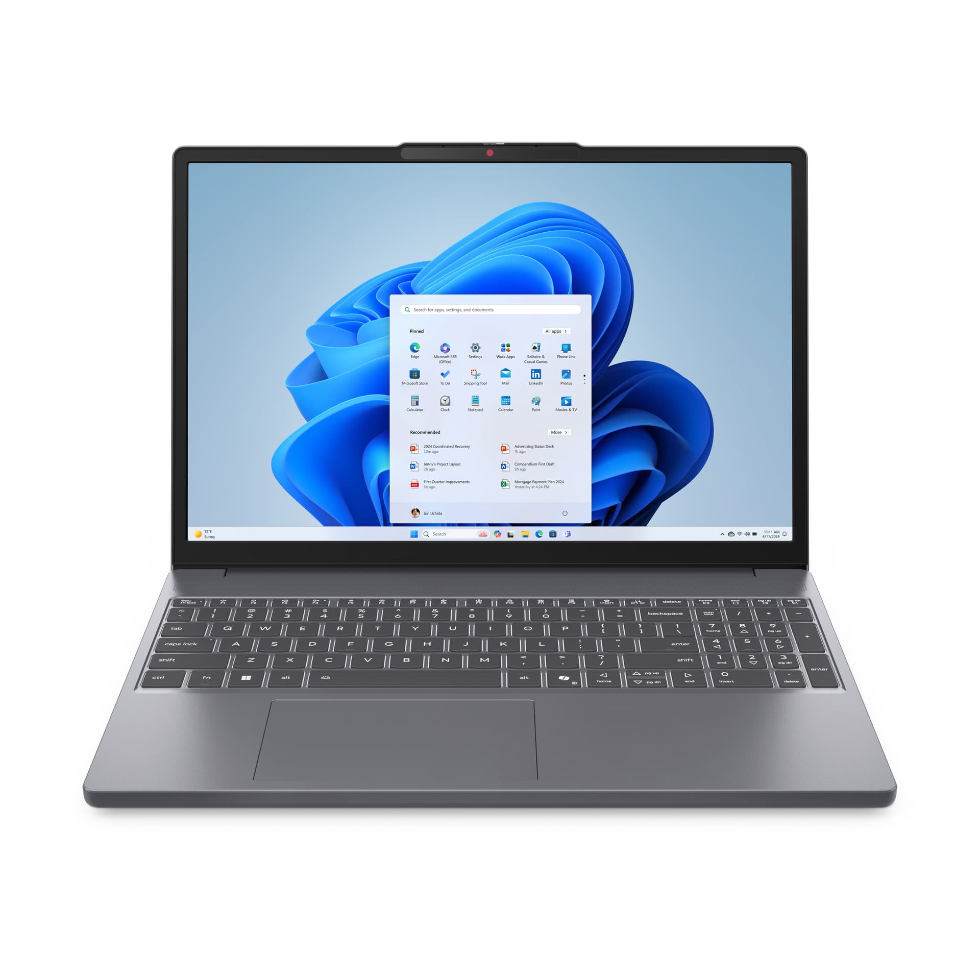 LENOVO - Portátil Lenovo IdeaPad Slim 3 15IRH10, i5-13420H, 16GB, 512GB SSD, 15,3', W11. - imagen 2
