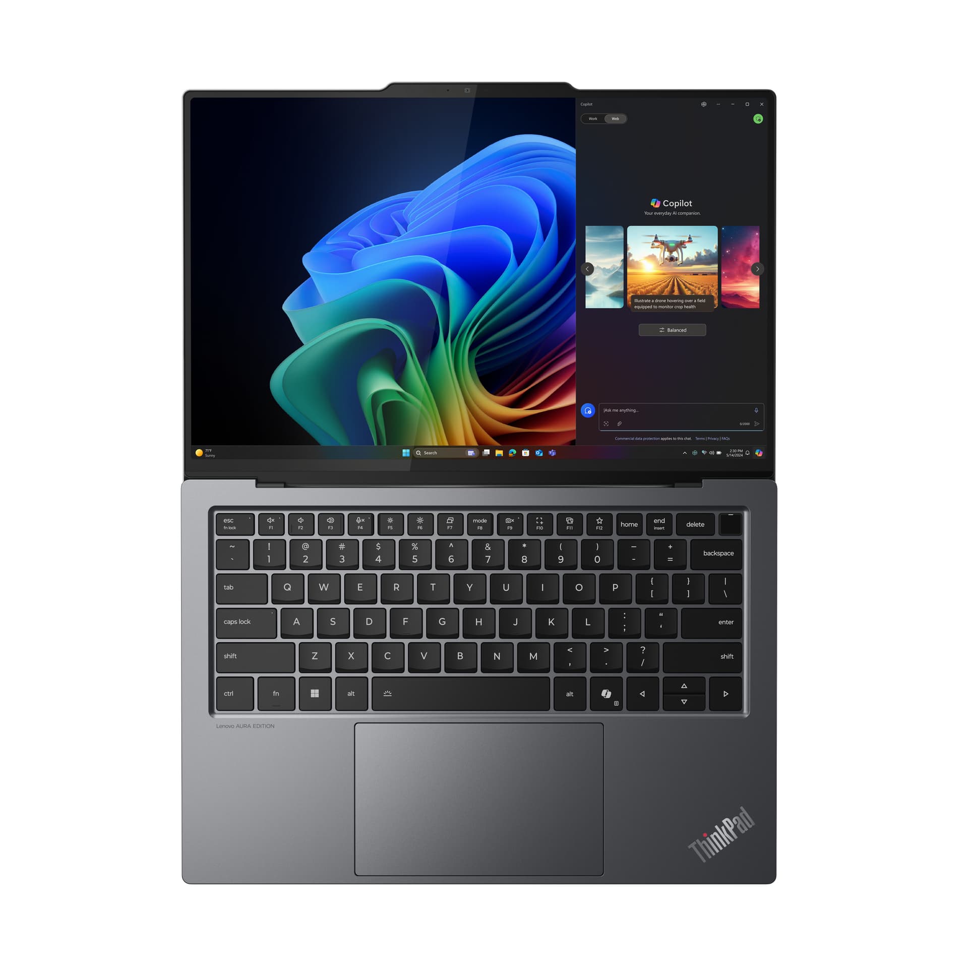 Convertible 2 en 1 - Lenovo ThinkPad X9-14 Aura Profesional Copilot+ PC, 14" OLED, Intel® Evo™ Core™ Ultra 7 258V, 32GB RAM, 1TB, Arc™ 140V, W11P - imagen 17