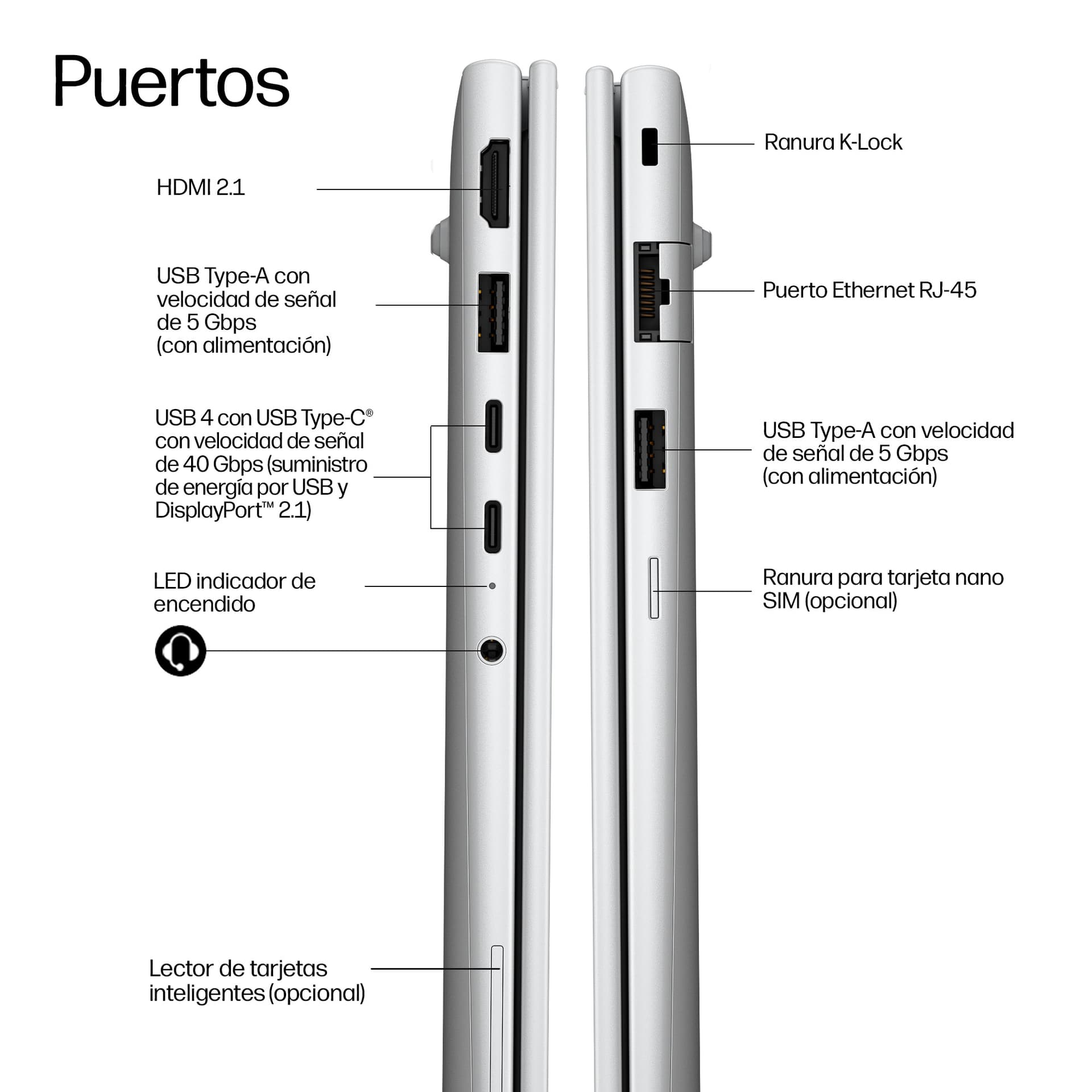 Portátil Profesional HP EliteBook 6 G2q 14" con IA - imagen 5