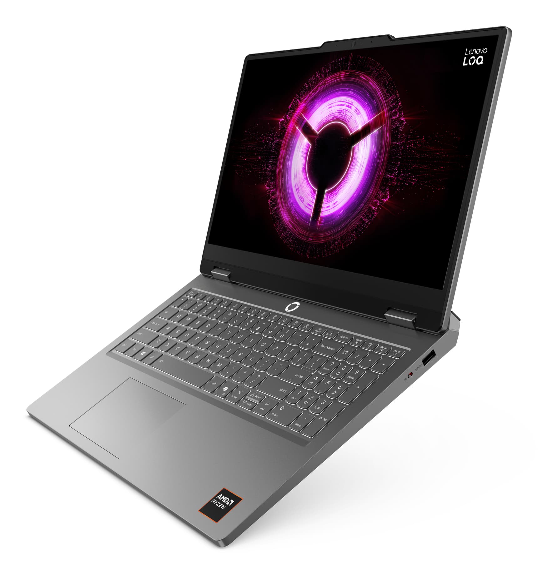 Portátil gaming - Lenovo LOQ Essential 15ARP11, 15.6" Full-HD, AMD Ryzen™ 7 170, 16GB RAM, 512GB SSD, GeForce RTX™ 5050, Sin sistema operativo, Gris - imagen 5