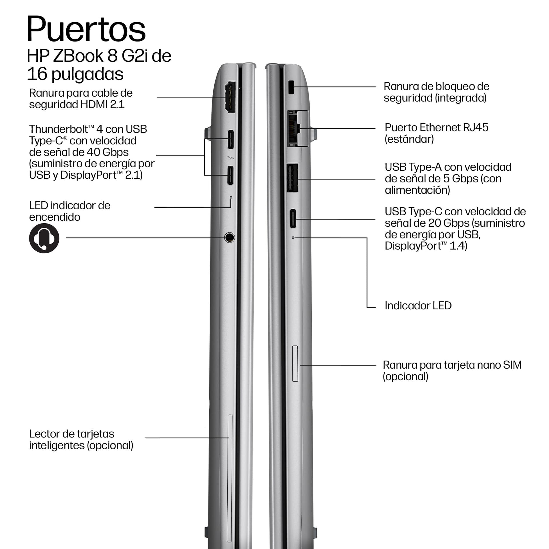 Workstation Portátil HP ZBook 8 G2i 16" - imagen 6