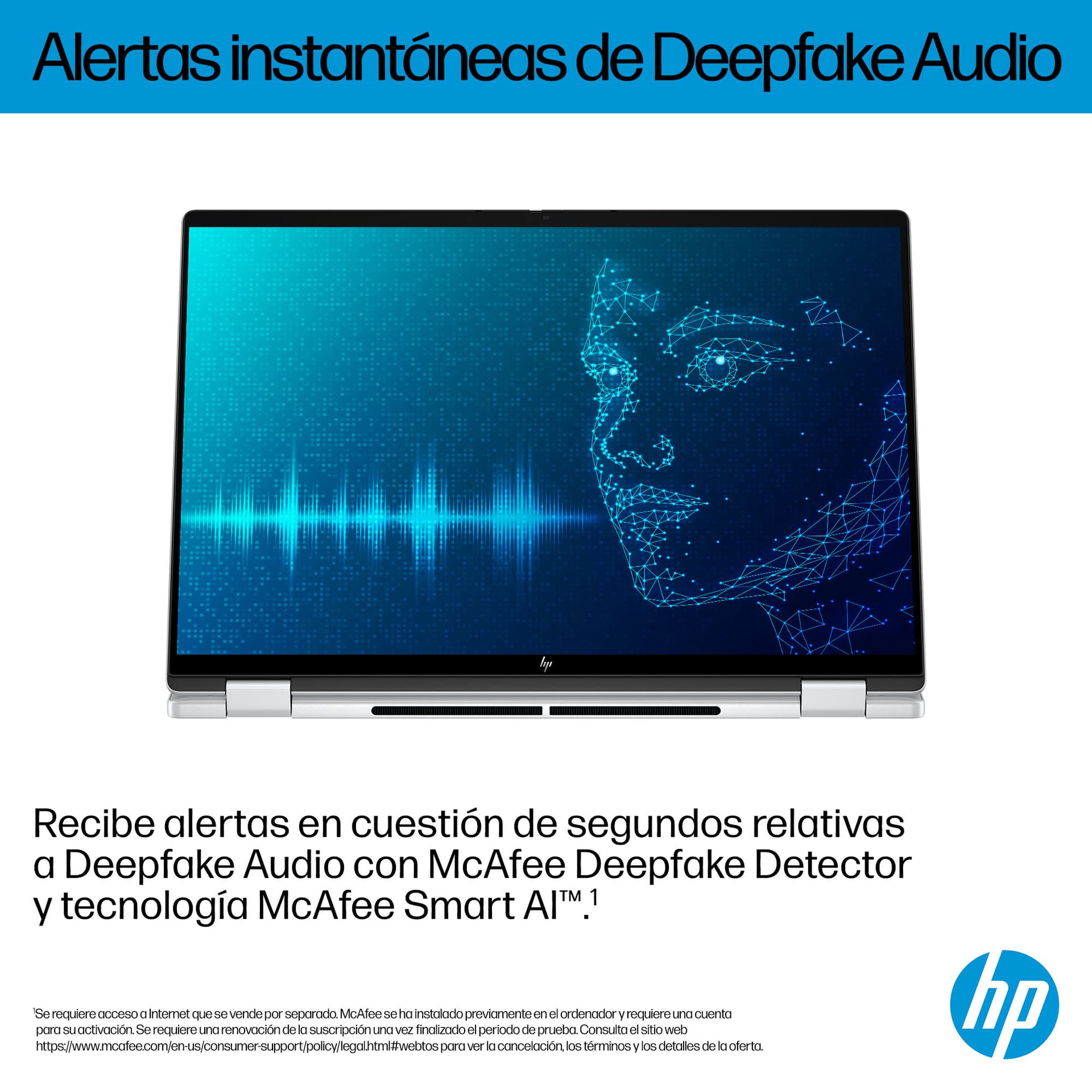 HP - Convertible 2 en 1 HP OmniBook X Flip 16-as0001ns, Copilot+PC, Intel Core Ultra 7 EVO 256V, 16GB, 1TB SSD, 16' OLED, W11. - imagen 9