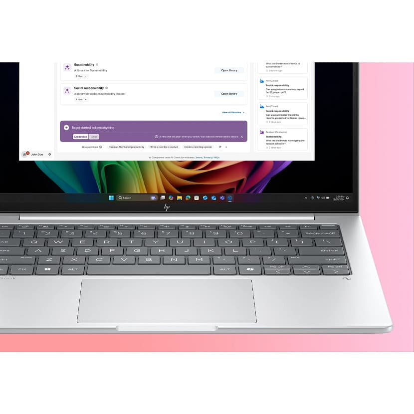 Portátil Profesional HP EliteBook 8 G1a 14" con IA - imagen 15
