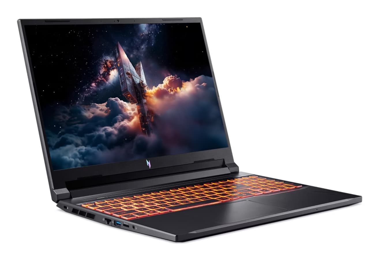 Portátil gaming - Acer Nitro V 16 AI ANV16-42-R4YP, 16" WUXGA, AMD Ryzen™ 7 260, 16GB RAM, 1 TB SSD, GeForce RTX™ 5050, Sin sistema operativo - imagen 3