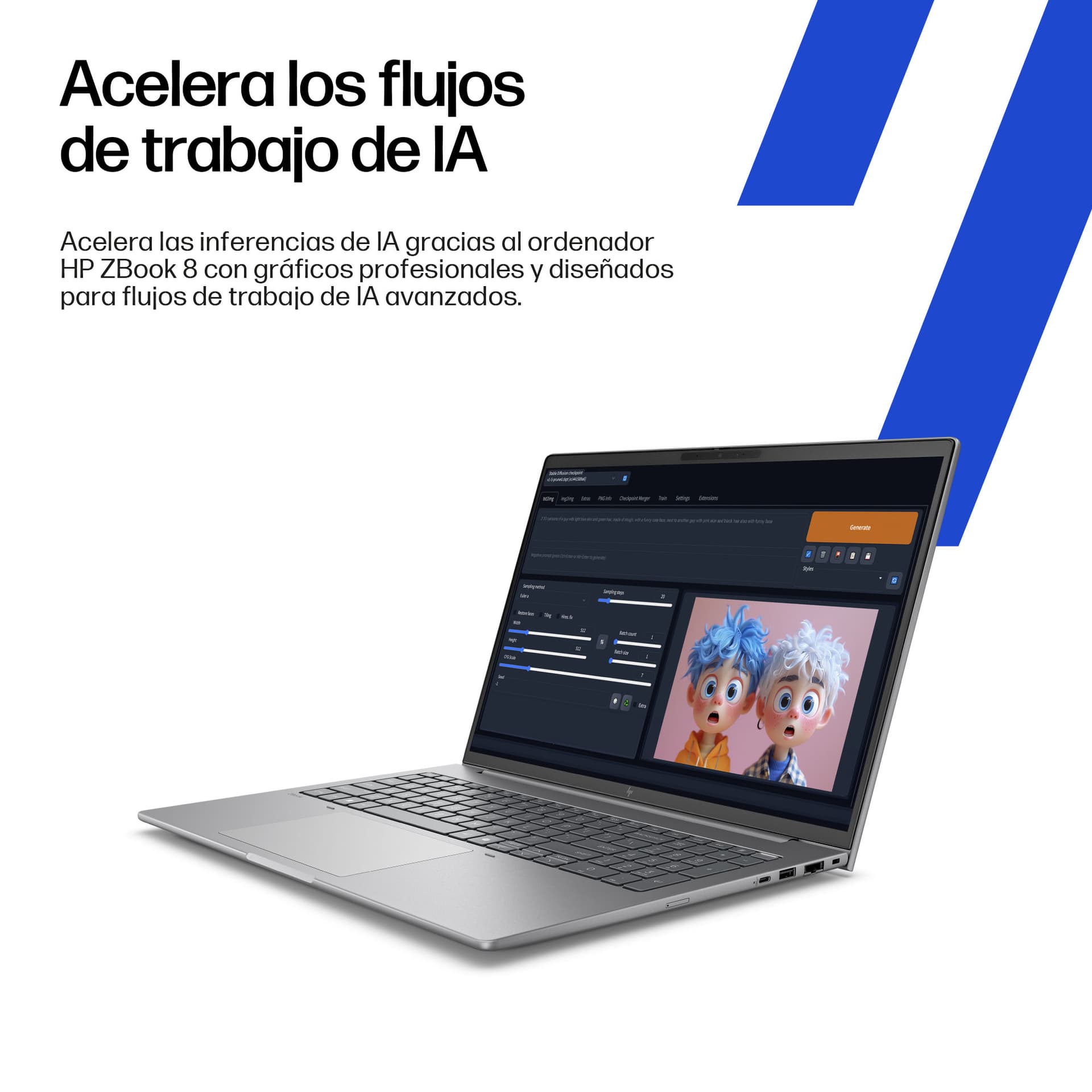 Portátil - HP ZBook 8 G1i Profesional, 14" WUXGA, Intel® Core™ Ultra 7 255H , 32 GB RAM, 1 TB SSD, Arc™ GPU, Windows 11 Pro - imagen 6