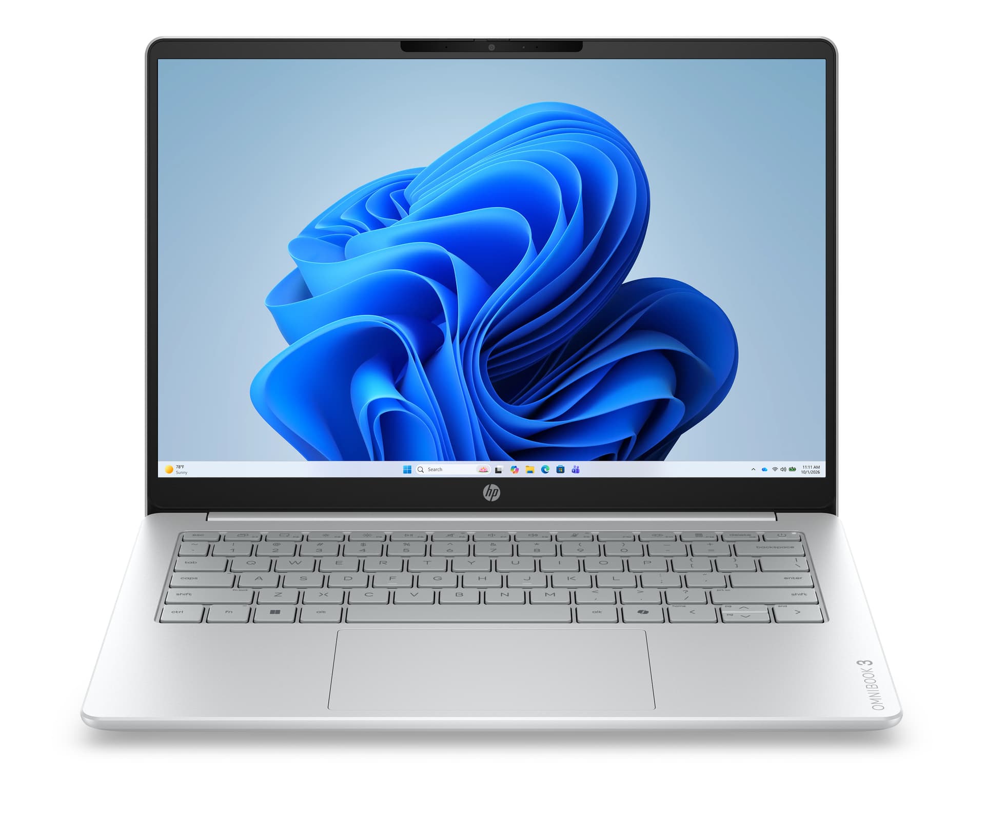 HP - Portátil HP OmniBook 3 14-ht0007nsx, Intel Core Ultra 5 225U, 8GB, 512GB SSD, 14", W11, Sin cargador. - imagen 2