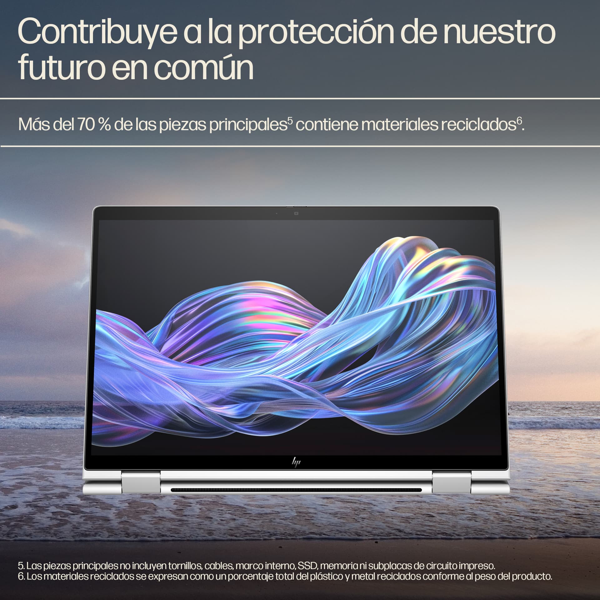 Convertible 2 en 1 - HP EliteBook X Flip G1 Profesional Copilot+ PC, 14" WUXGA, Intel® Core™ Ultra 5 226V 40 TOPS, 16GB RAM, 512GB SSD, Windows 11 Pro - imagen 9