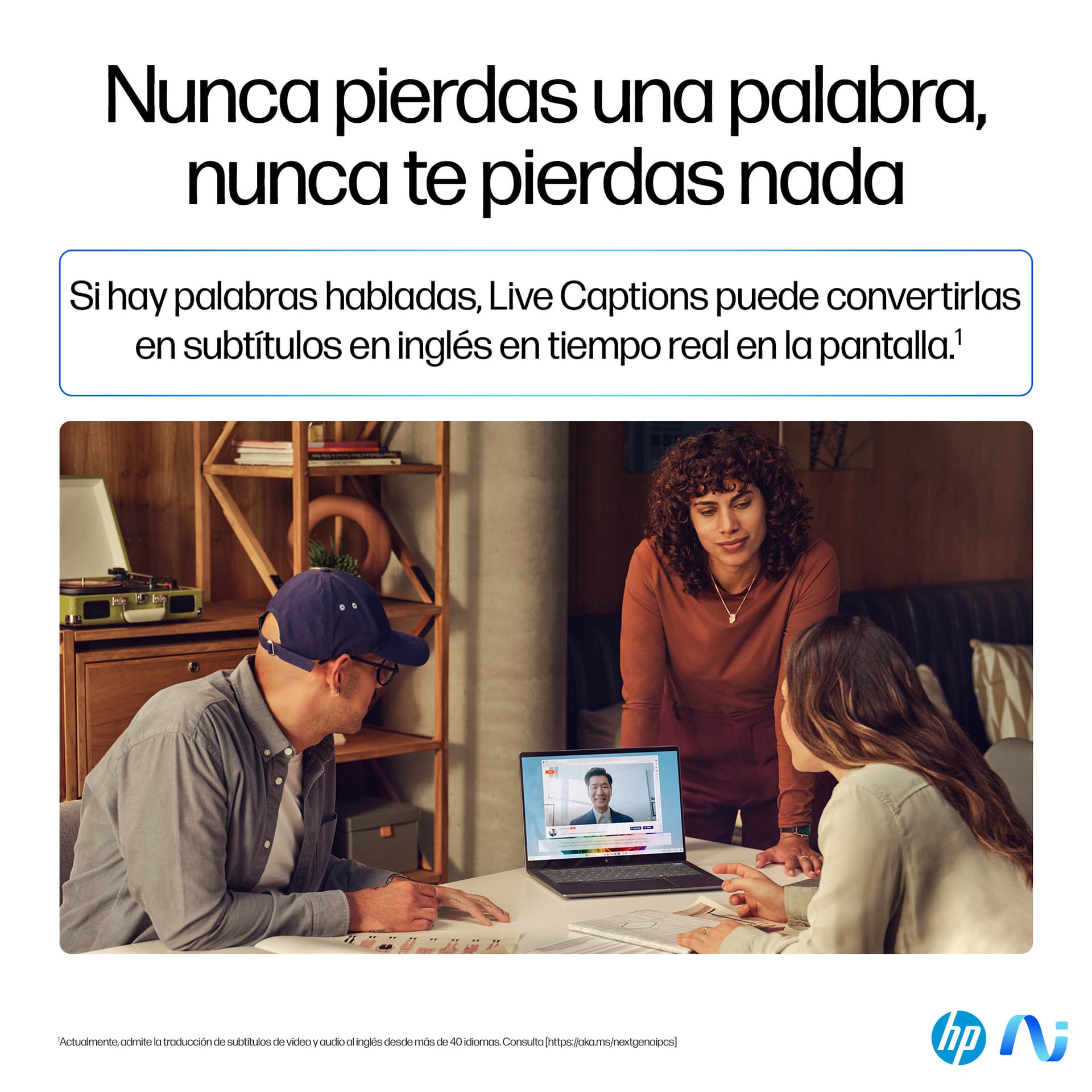 Portátil - HP OmniBook X 14- fe0008ns Copilot+ PC, 14" 2K, Snapdragon® Elite X1E-78-100 45 TOPS, 16GB RAM, 1TB SSD, Adreno Graphics, W 11 H - imagen 13