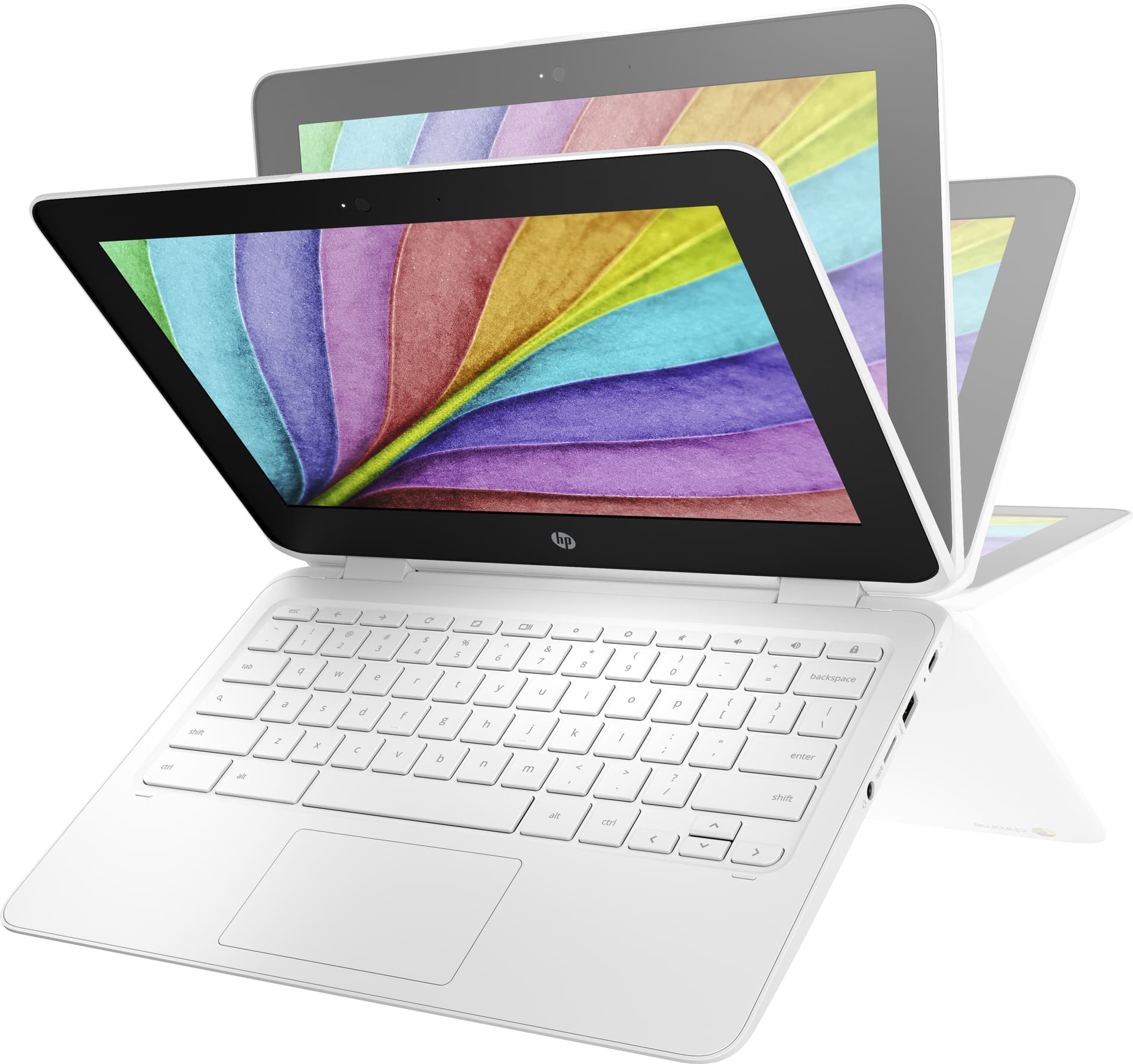 Portátil - HP Chromebook x360 11 G2 EE, 11.6" HD, Intel® Celeron® N4000, 4GB RAM, 32GB eMMC, Chrome OS, Negro - imagen 5