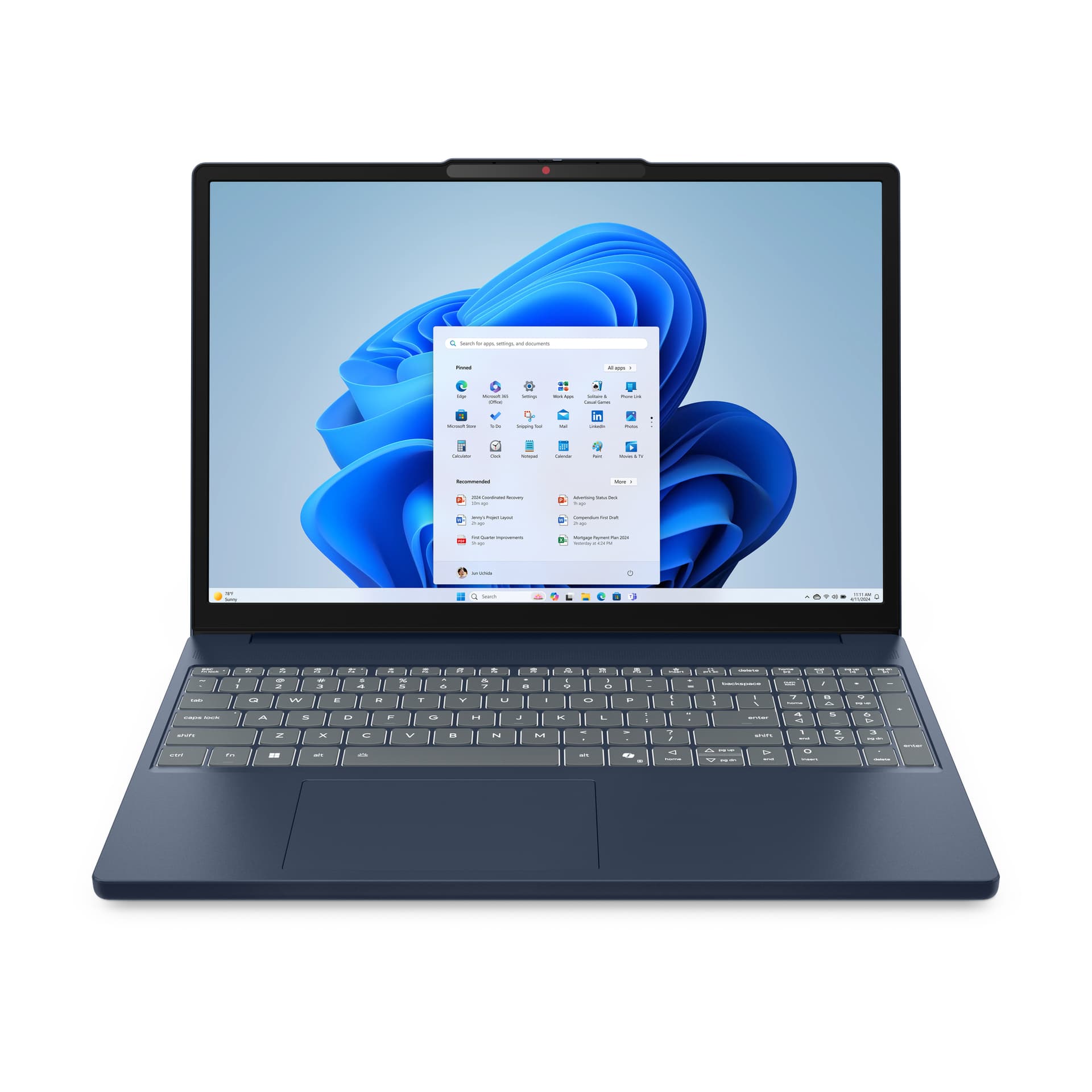 LENOVO - Portátil Lenovo IdeaPad Slim 3 15ARP10, Ryzen 7-170, 16GB, 512GB SSD, 15,3", W11. - imagen 2