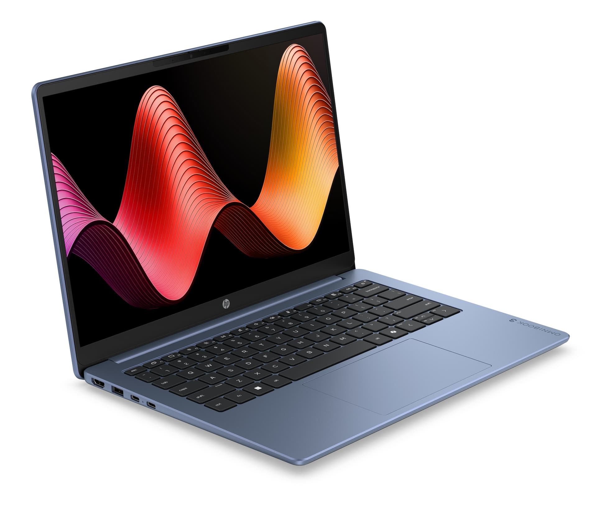 Portátil - HP OmniBook 3 AI 14-ht0001nsx, 14" 2K, Intel® Core™ Ultra 5 225U, 8 GB RAM, 256 SSD, Sin sistema operativo, cargador - imagen 3