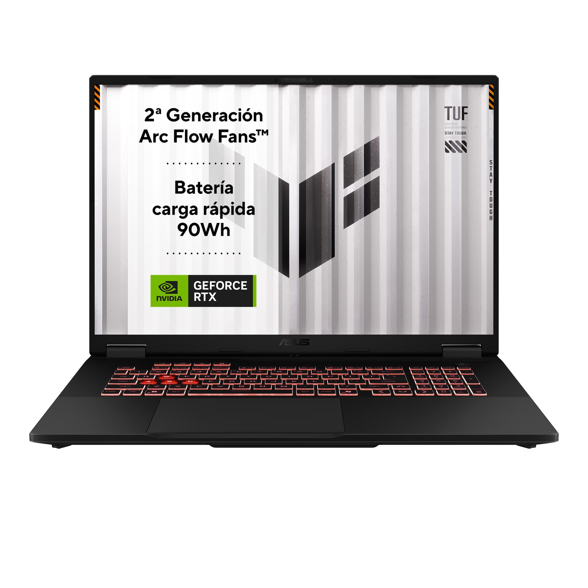 Portátil gaming - ASUS TUF Gaming A18 FA808UM-S8005, 18" WUXGA, AMD Ryzen™ 7 260, 32 GB, 1 TB SSD, GeForce RTX™ 5060, Sin sistema operativo - imagen 20