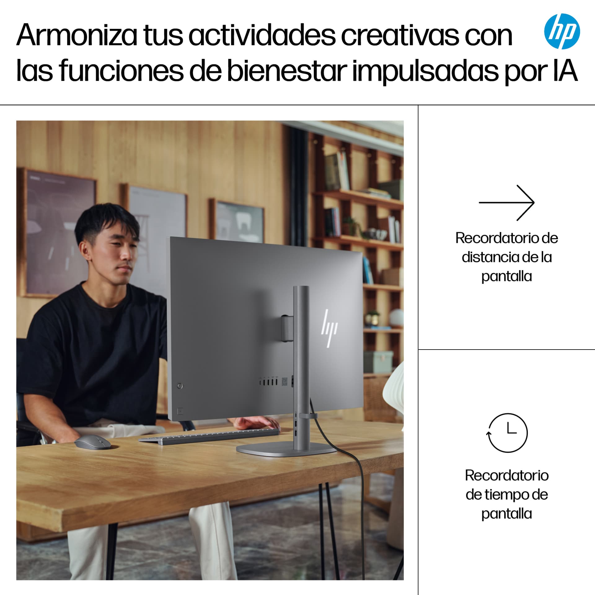 HP - All in One HP OmniStudio X 32-c1005ns, Copilot+PC, Intel Core Ultra 7-258V, 32GB, 1TB SSD, Intel Arc, 31,5', W11. - imagen 8