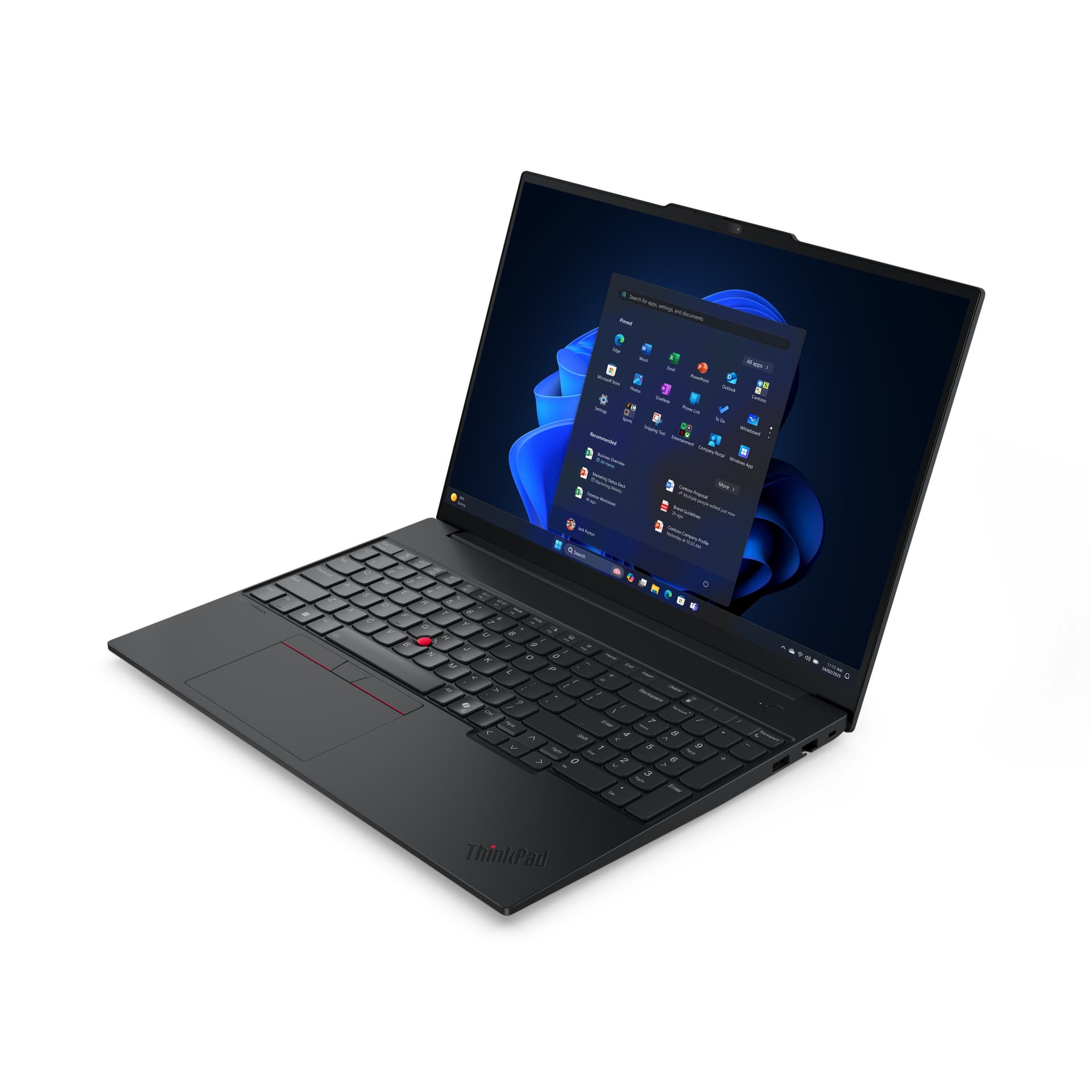 Portátil - Lenovo ThinkPad E16 Gen 3 Profesional Copilot+ PC, 16" WUXGA, Intel® Core™ Ultra 5 226V, 40 TOPS, 16GB RAM, 512GB SSD, Arc™ 130V, W11 Pro - imagen 3