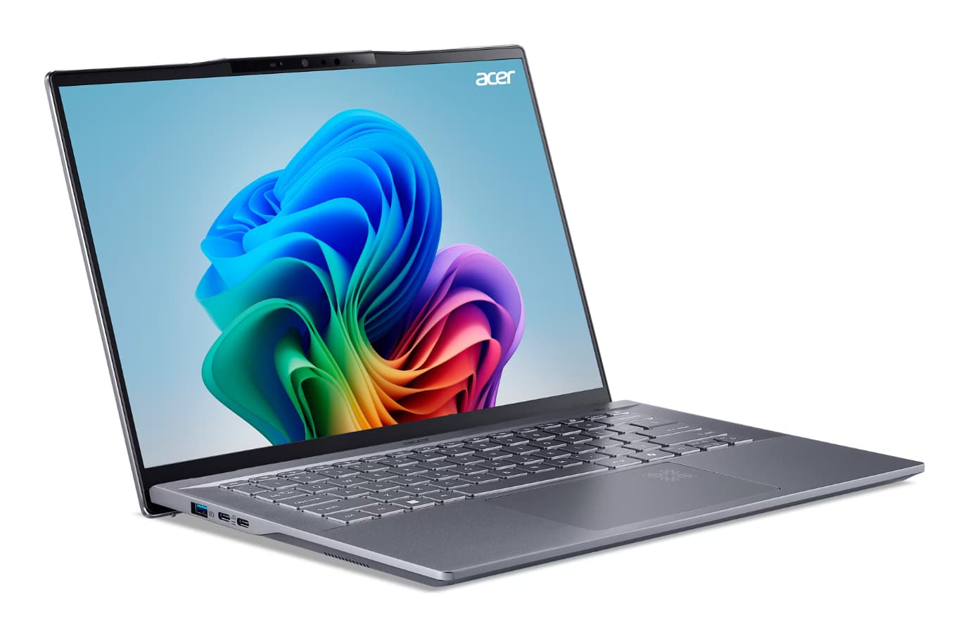 Portátil - Acer Swift Go 14 AI SFG14-01-X962 Copilot+ PC, 14.5" WUXGA, Snapdragon® X Plus X1P-42100 8C, 45 TOPS, 16GB RAM, 1TB SSD, Adreno™, W 11 - imagen 3