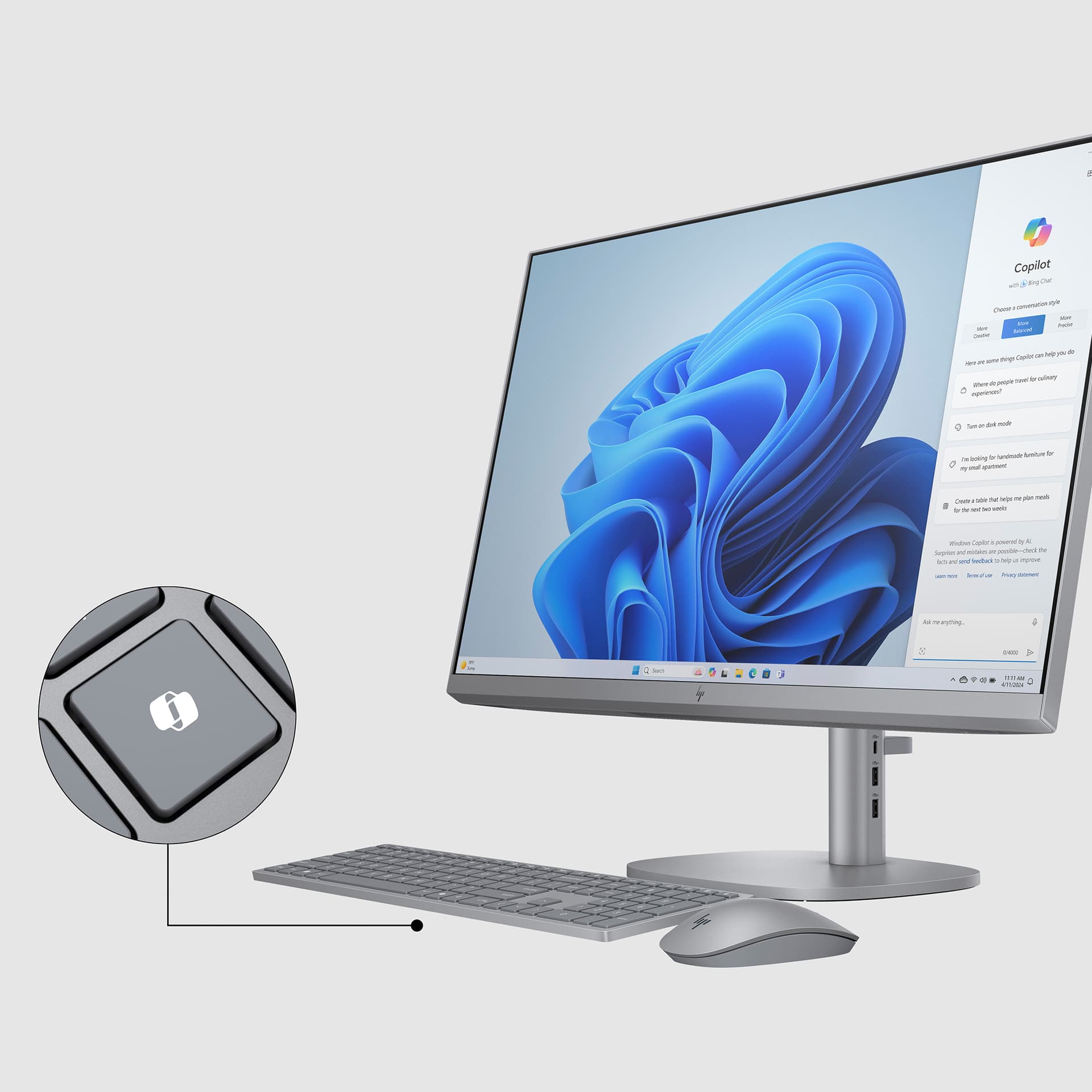 HP - All-in-One HP OmniStudio X 32-c0006ns, Intel Core Ultra 5-125H, 32GB, 1TB SSD, 31,5', W11. - imagen 21
