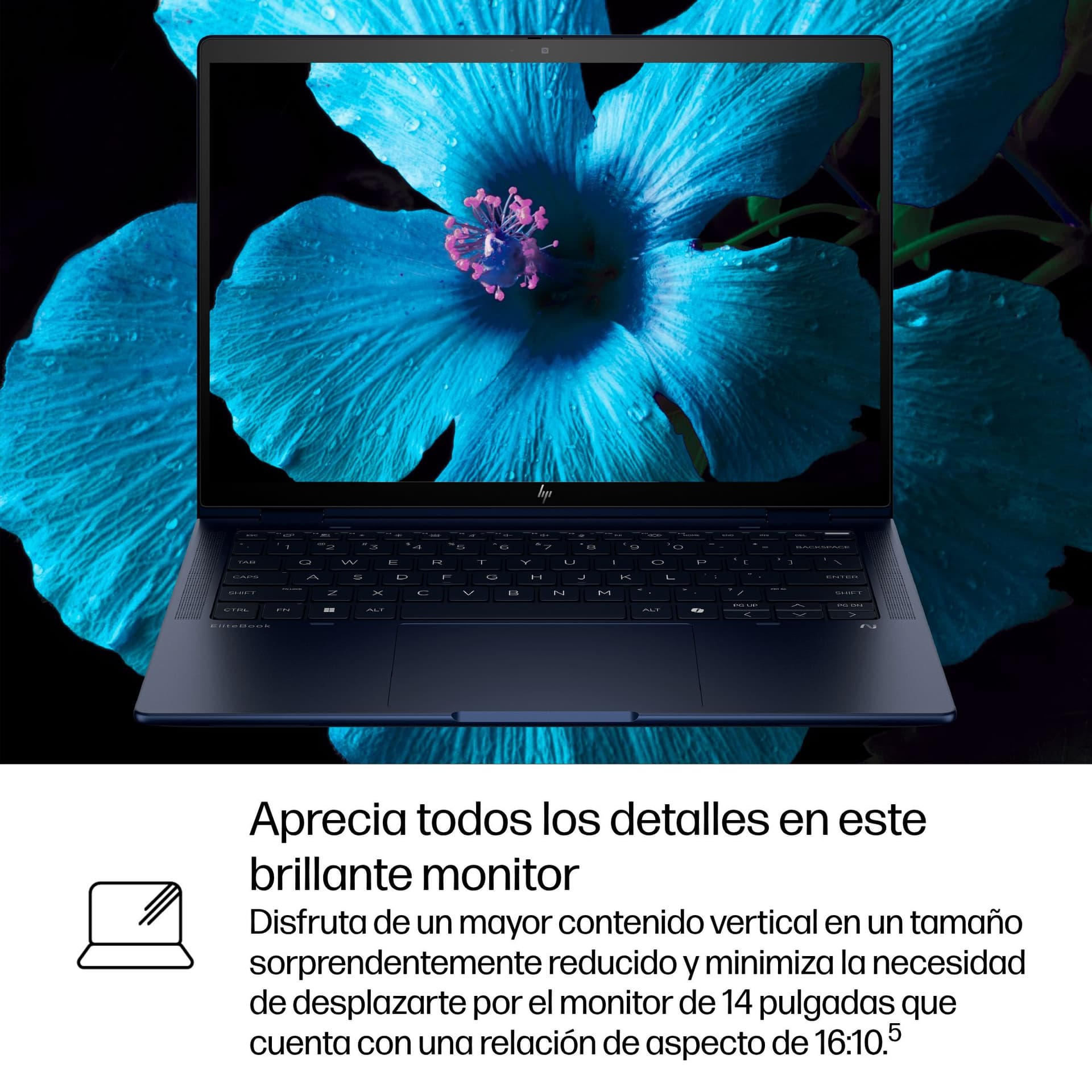 Portátil Profesional HP EliteBook X Flip G1i 14" con IA - imagen 9