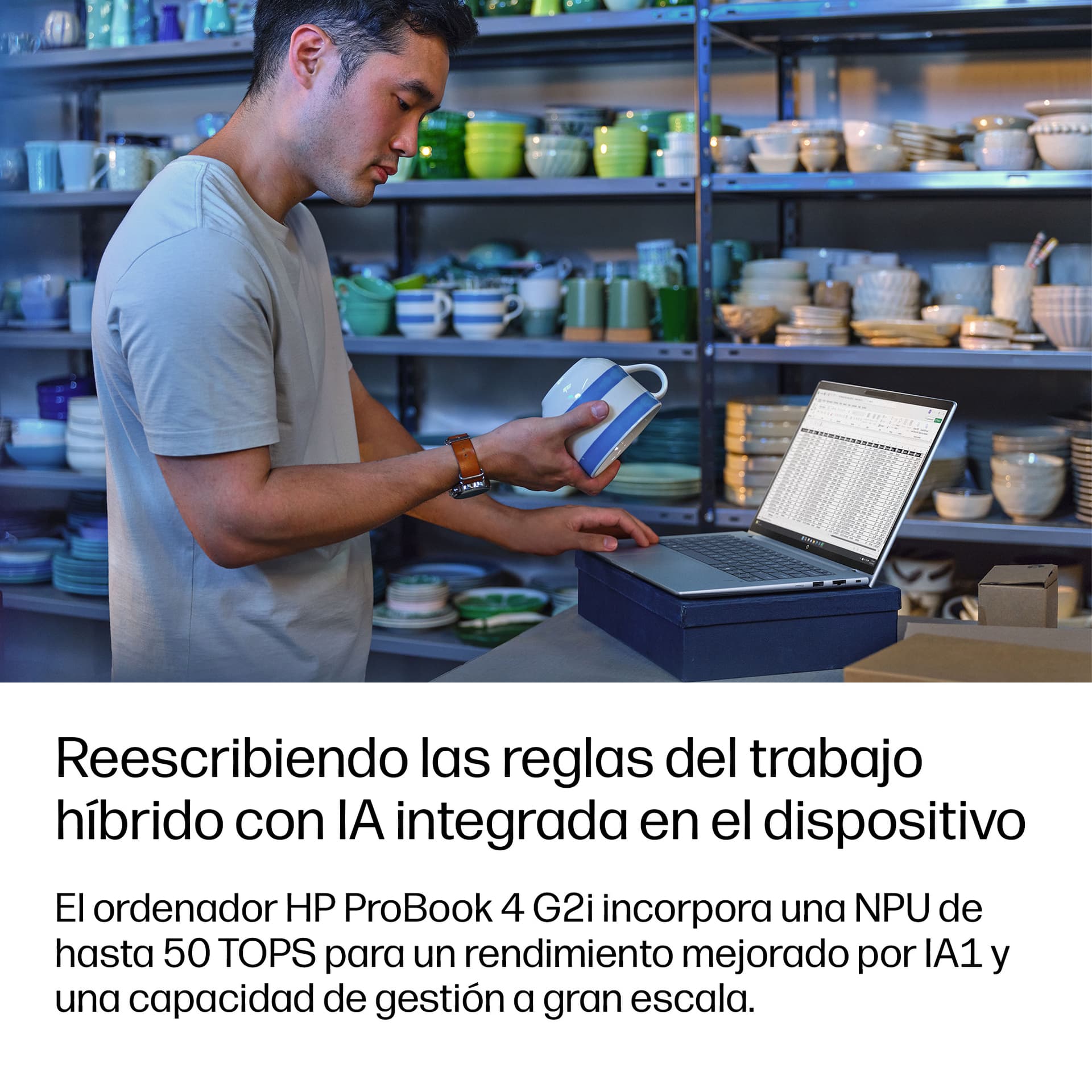 Portátil Profesional HP ProBook 4 G21 14" con IA - imagen 7