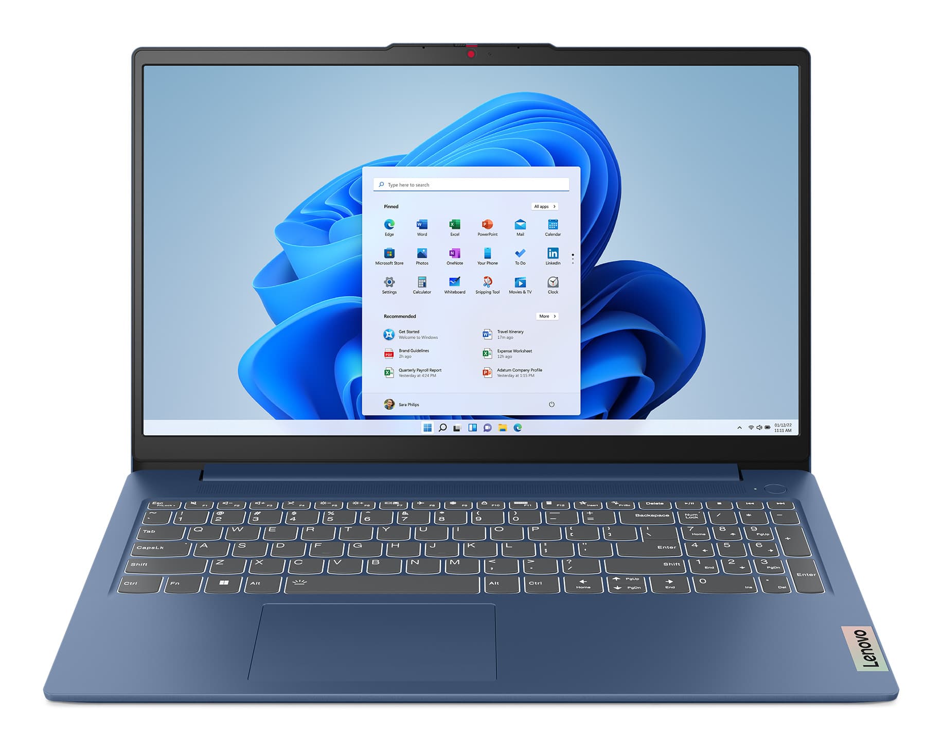 LENOVO - Portátil Lenovo IdeaPad Slim 3 15ABR8, AMD Ryzen 7 5825U, 16GB, 512GB SSD, 15,6", W11. - imagen 2