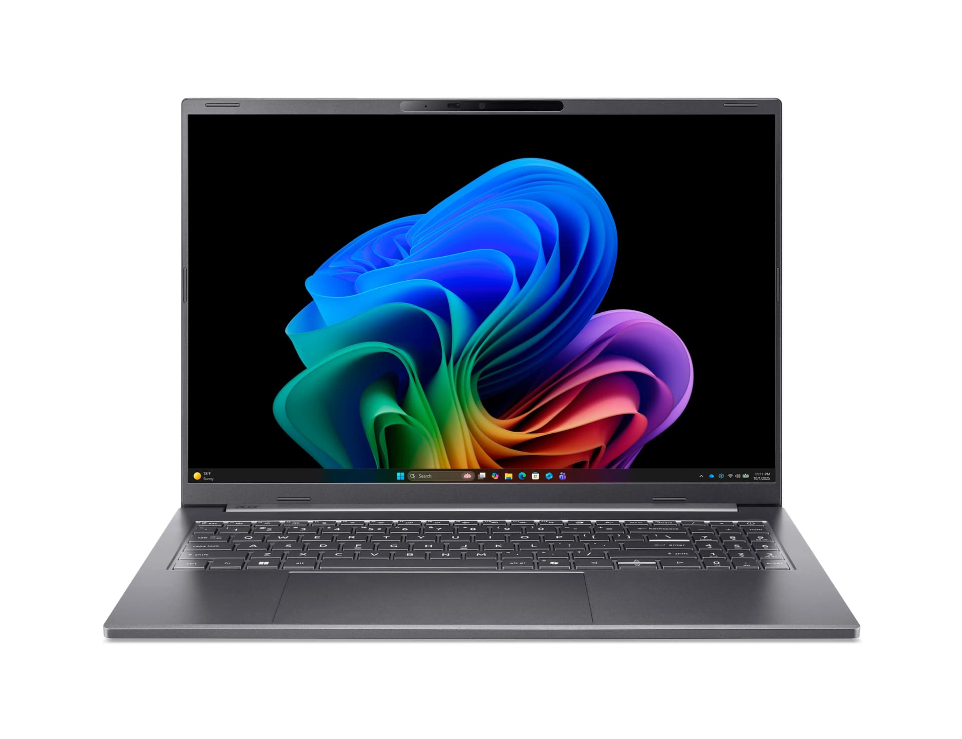 Acer - Portátil Acer Aspire 16 AI A16-I71M-56B8, Copilot+ PC, Intel Core Ultra 5 325, 16GB, 512GB SSD, 16", W11. - imagen 4