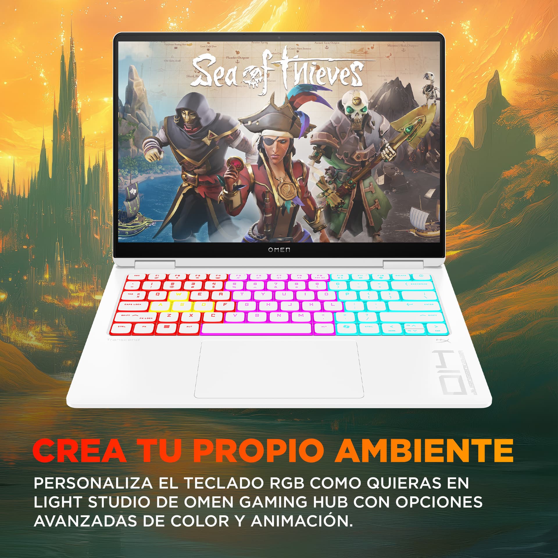 HP - Portátil Gaming HP OMEN Transcend 14-fb1003ns, Intel Core Ultra 9-285H, 64GB, 1TB SSD, Nvidia GeForce RTX 5070 8GB, 14' OLED, W11. - imagen 12