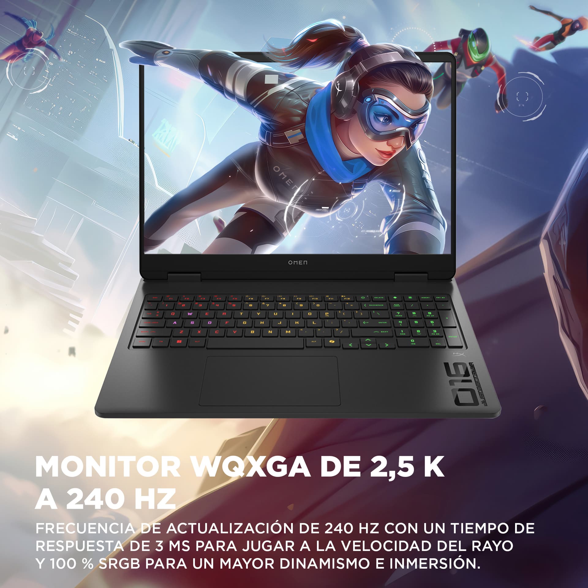 HP - Portátil Gaming HP OMEN 16-am0006ns, Intel Core Ultra 7-255H, 32GB, 1TB SSD, Nvidia GeForce RTX 5070 8GB, 16', W11. - imagen 10