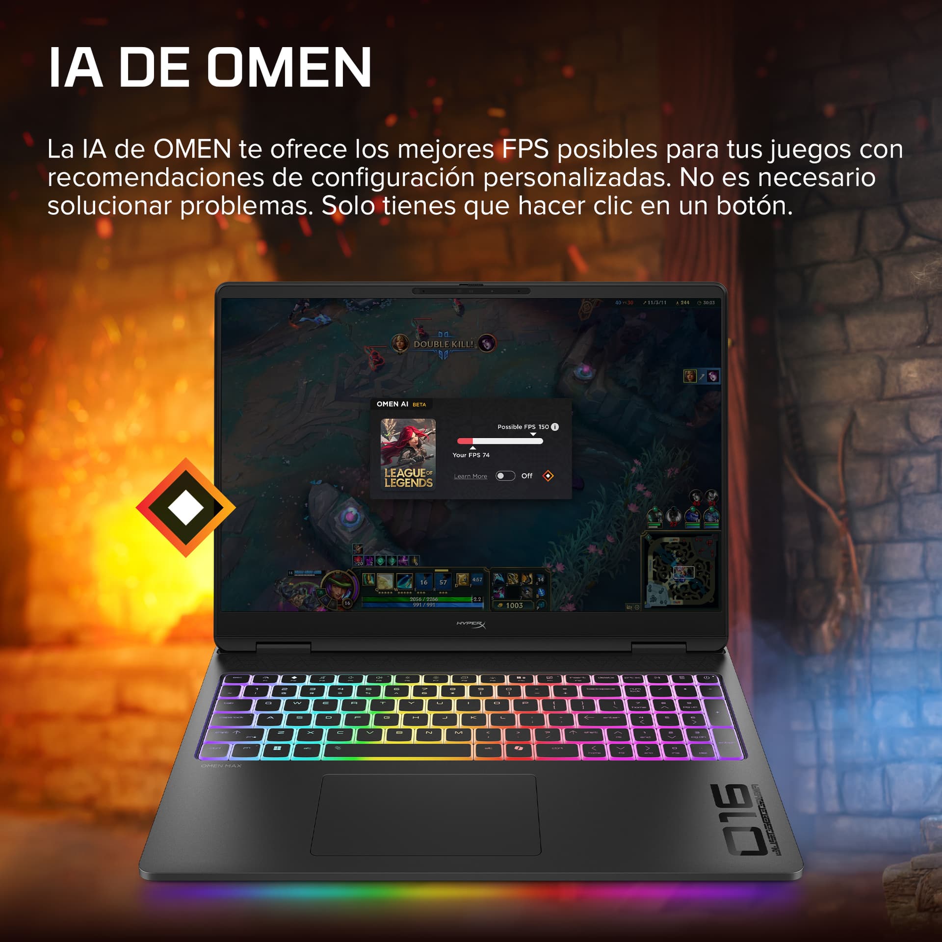 Portátil gaming HyperX OMEN MAX 16-ak1004ns - imagen 12