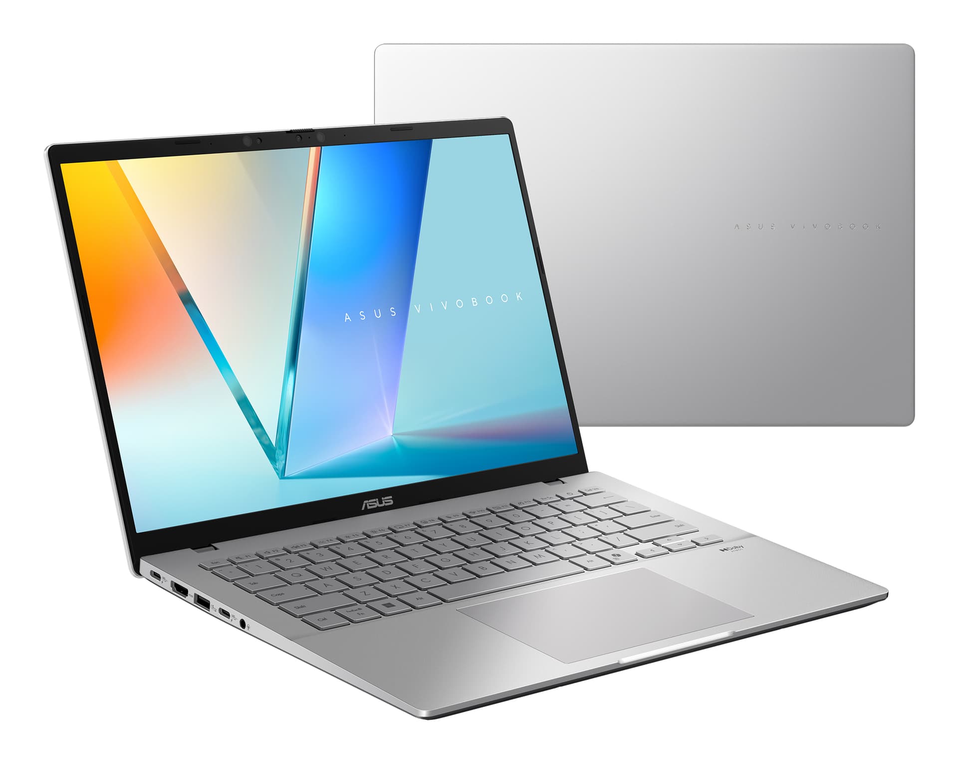 Portátil - ASUS Vivobook S14 OLED S3407QA-SF061W Copilot+ PC, 14 " WUXGA, Snapdragon® X X1-26-100 50 TOPS, 16GB RAM, 512GB SSD, Adreno™ Graphics, W11H - imagen 9