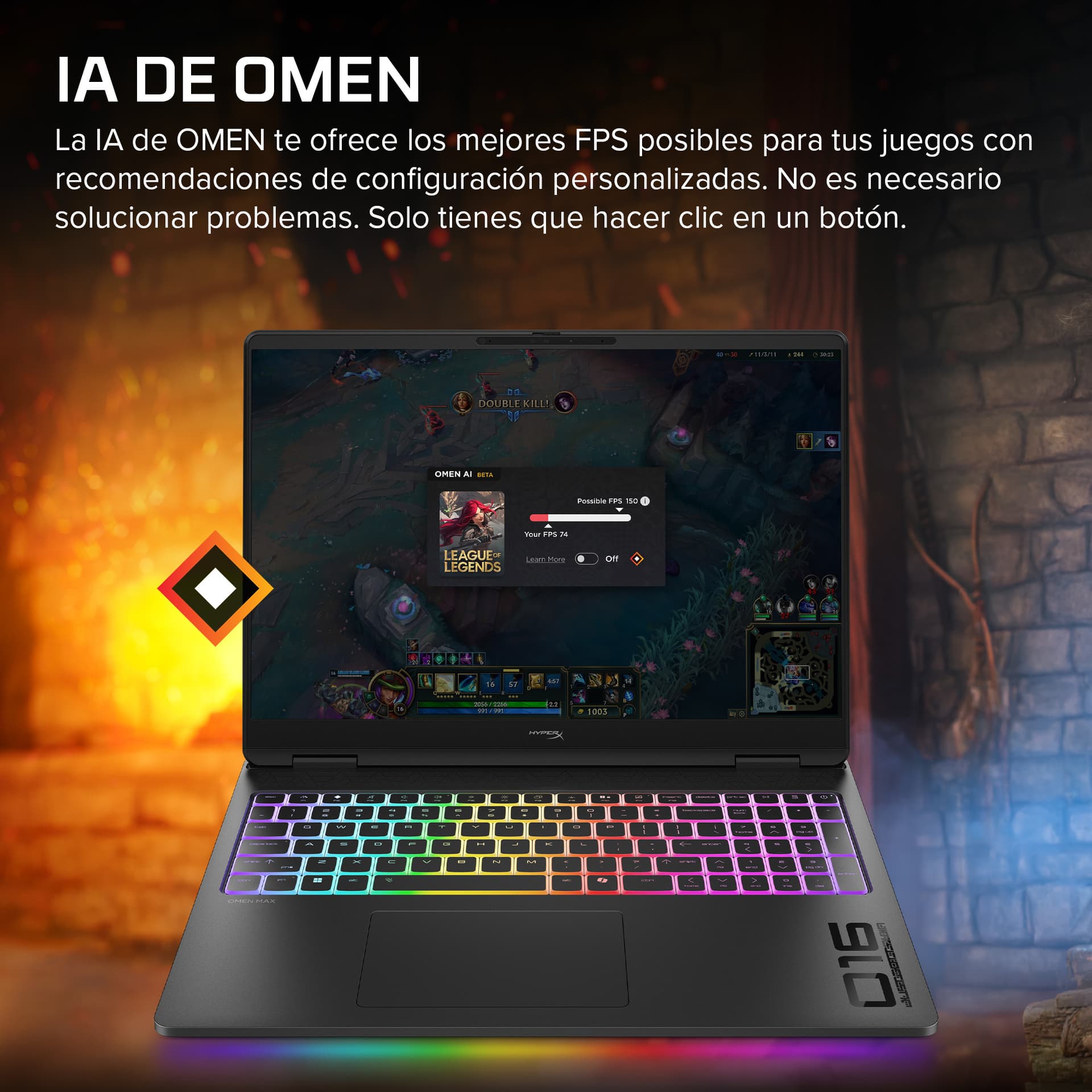 Portátil gaming HyperX OMEN 16-ah1004ns - imagen 14