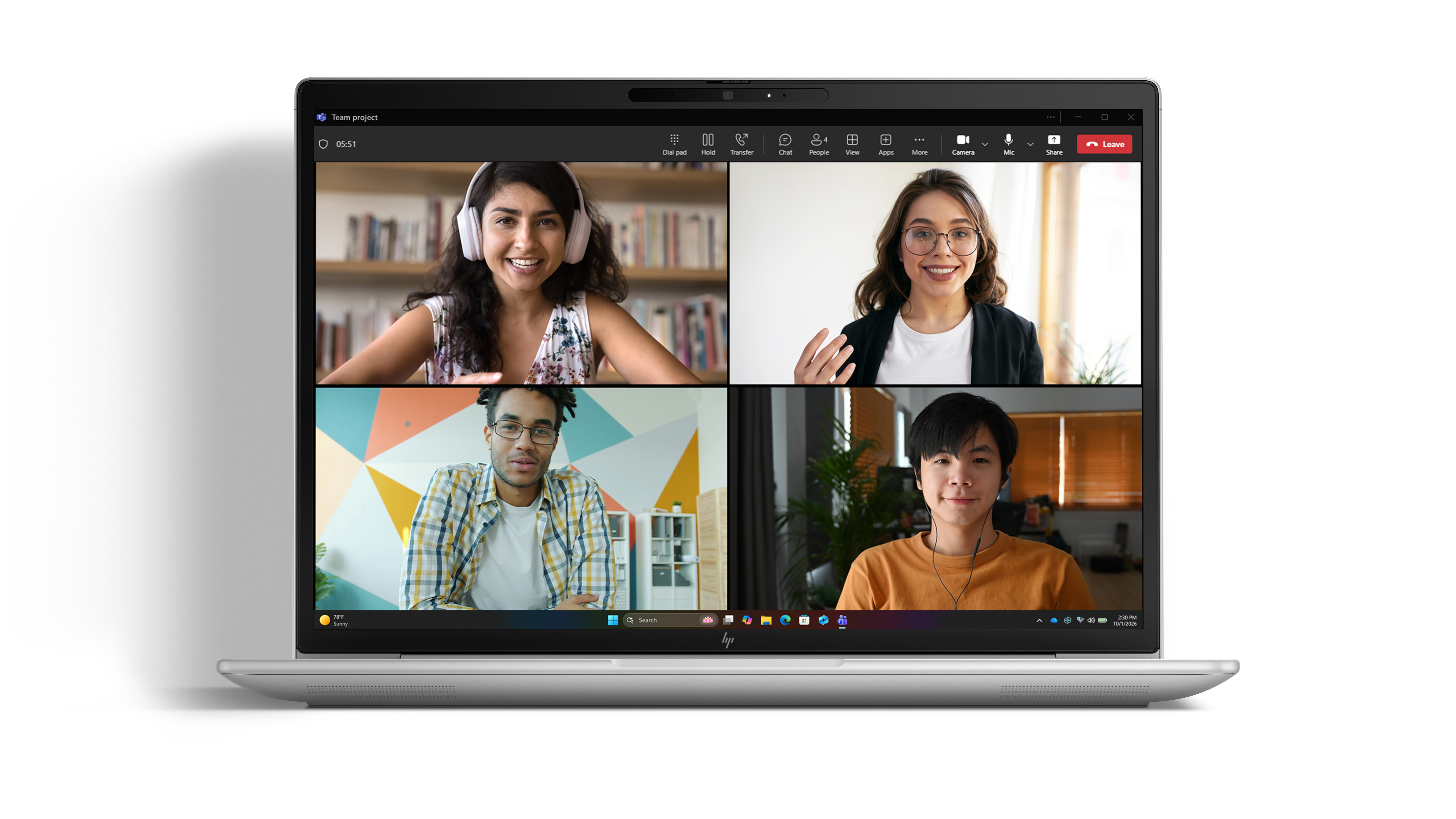 Ordenador portátil con IA de próxima generación HP EliteBook 6 G2a de 14 pulgadas Wolf Pro Security Edition - imagen 2