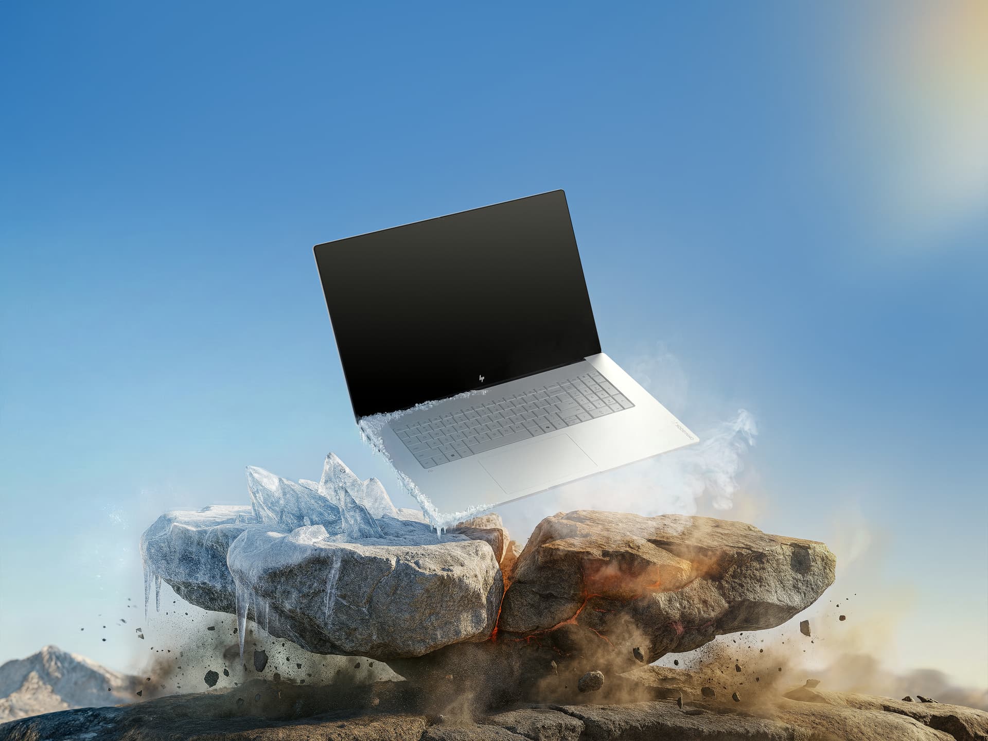 HP - Portátil HP OmniBook X 17-de0000ns, Copilot+PC, Intel Core Ultra X7-358H, 32GB, 2TB SSD, Intel Arc Pro B390, 17,3', W11, Sin cargador. - imagen 2
