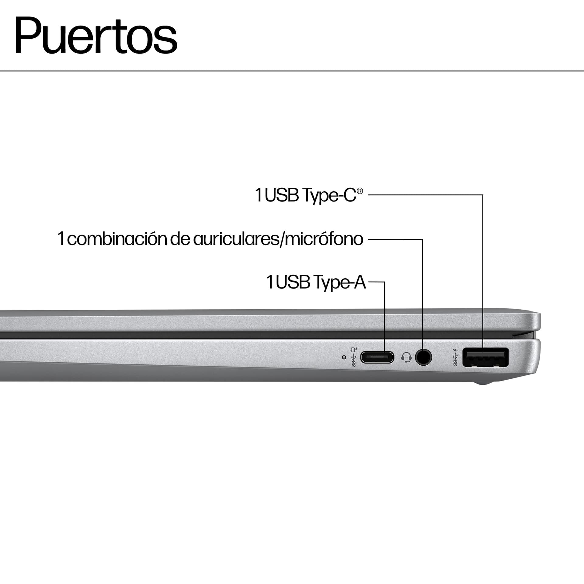 HP - Chromebook convertible 2 en 1 HP Chromebook Plus 14b-cd0000ns x360, i3-N305, 8GB, 256GB UFS, 14', ChromeOS. - imagen 4