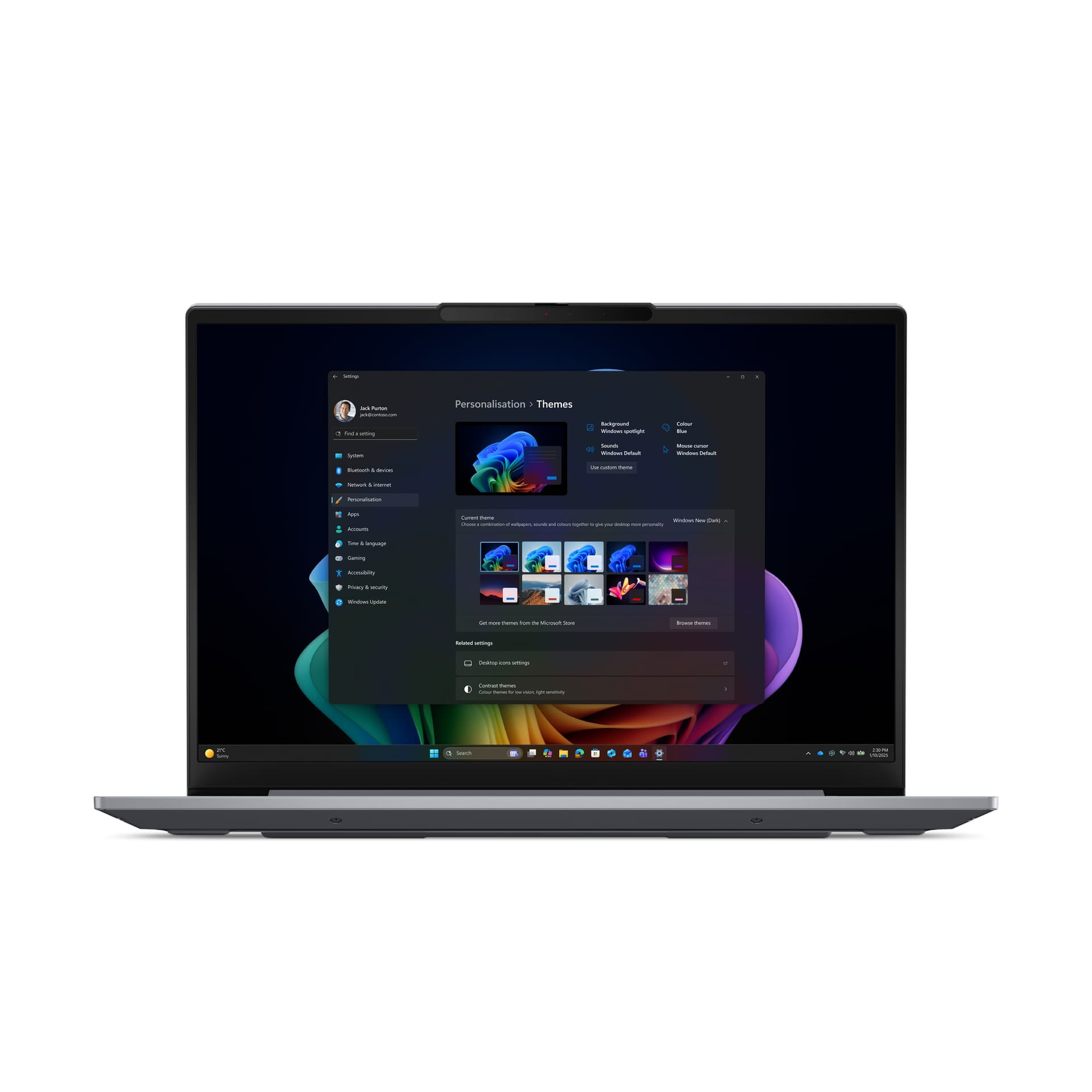 Portátil - Lenovo ThinkBook 14 G9 IPL Profesional Copilot+ PC, 14" WUXGA, Intel® Core™ Ultra 5 325, 47 TOPS, 32GB RAM, 512GB SSD, HD Graphics, W11Pro - imagen 3
