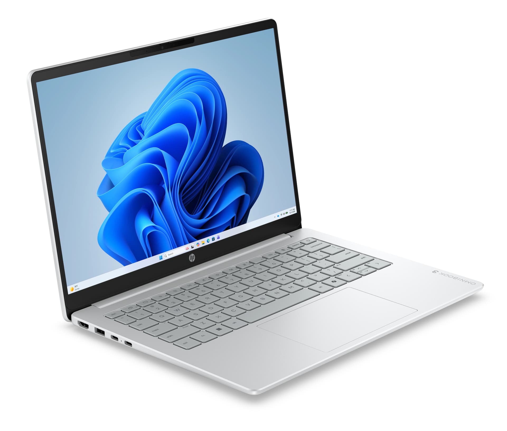 HP - Portátil HP OmniBook 3 14-ht0007nsx, Intel Core Ultra 5 225U, 8GB, 512GB SSD, 14", W11, Sin cargador. - imagen 3