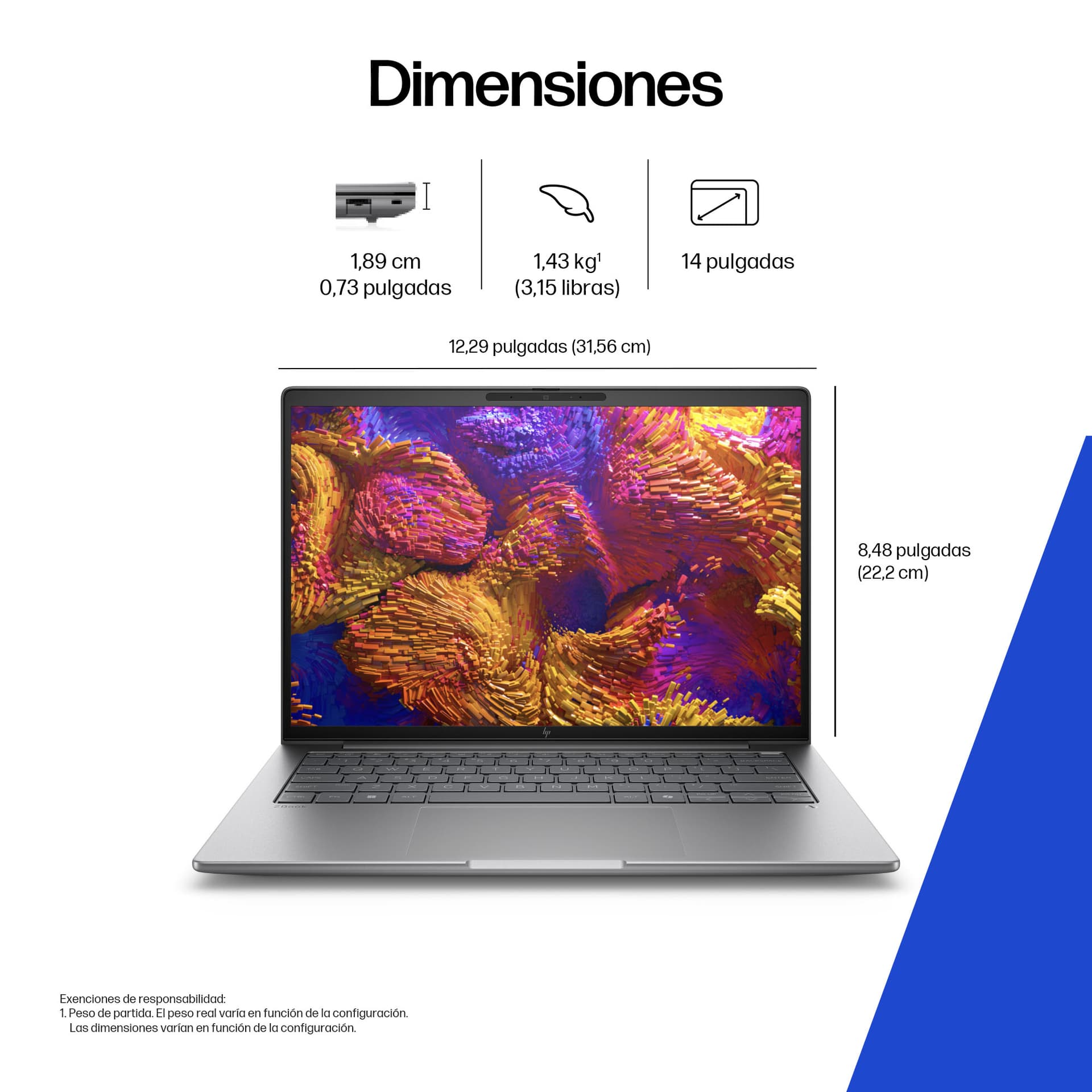 Workstation Portátil HP ZBook 8 G1ak 14" - imagen 6