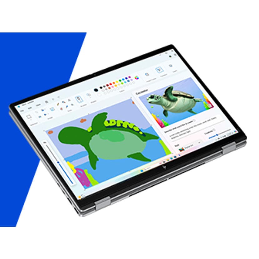 HP - Convertible 2 en 1 HP OmniBook X Flip 16-ar0001ns, Copilot+PC, Ryzen IA 7-350, 16GB, 1TB SSD, 16' OLED, W11. - imagen 25