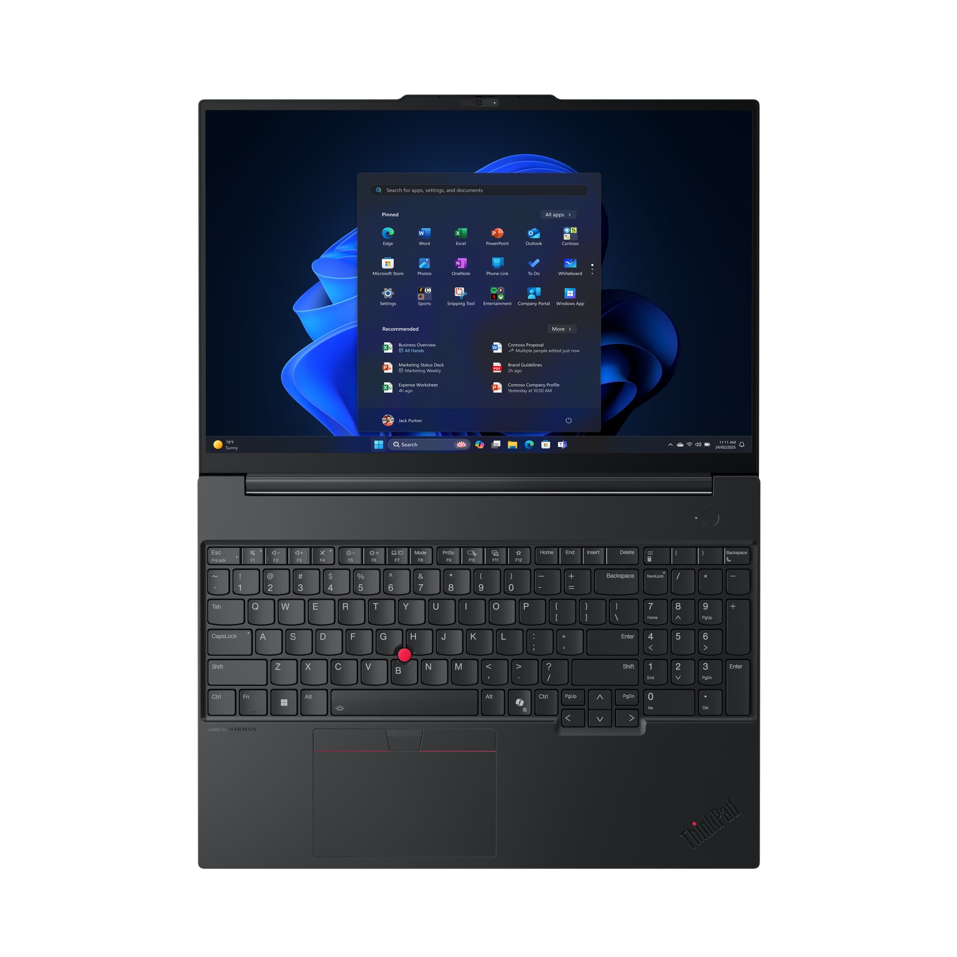 Portátil - Lenovo ThinkPad E16 Gen 3 Profesional Copilot+ PC, 16" WUXGA, Intel® Core™ Ultra 5 226V, 40 TOPS, 16GB RAM, 512GB SSD, Arc™ 130V, W11 Pro - imagen 7