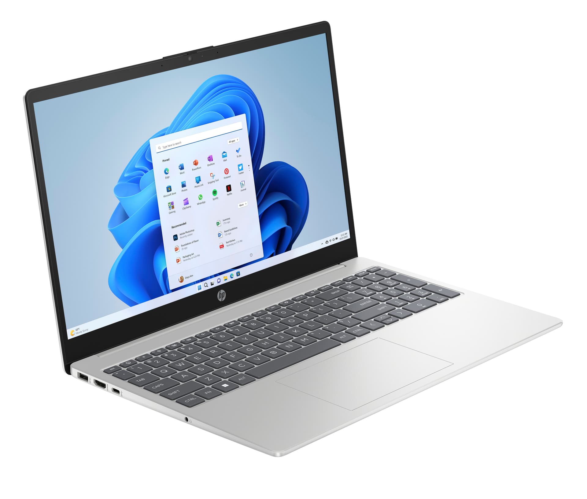 HP - Portátil HP 15-fd1017ns, Intel Core Ultra 7-155H, 32GB, 1TB SSD, 15,6', W11. - imagen 3