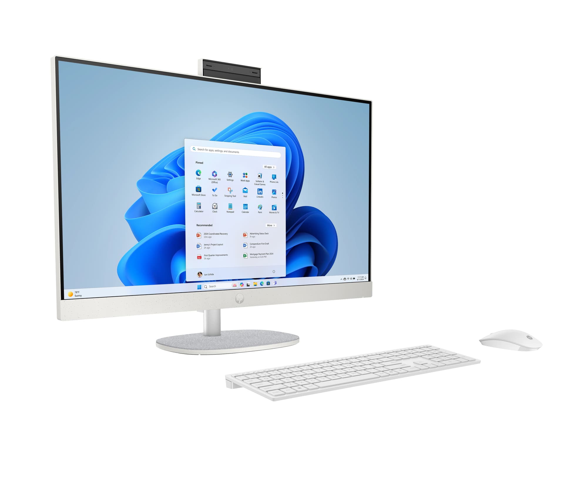 PC All in One HP 27-cr2008ns - imagen 3