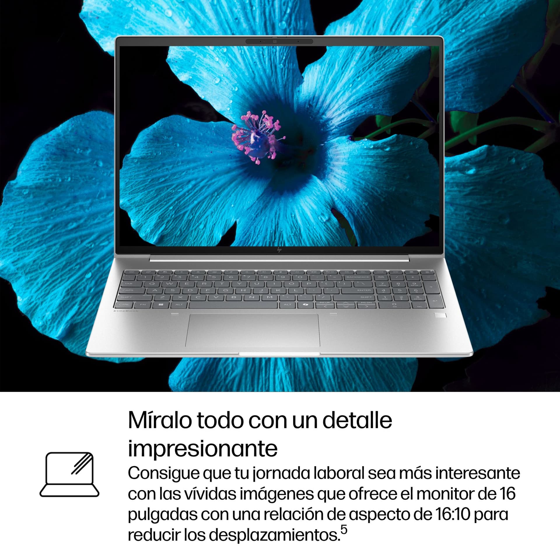 Portátil - HP EliteBook 6 G1i Profesional, 16" WUXGA, Intel® Core™ Ultra 5 225U, 16 GB RAM, 512 SSD, Graphics, Windows 11 Pro - imagen 16