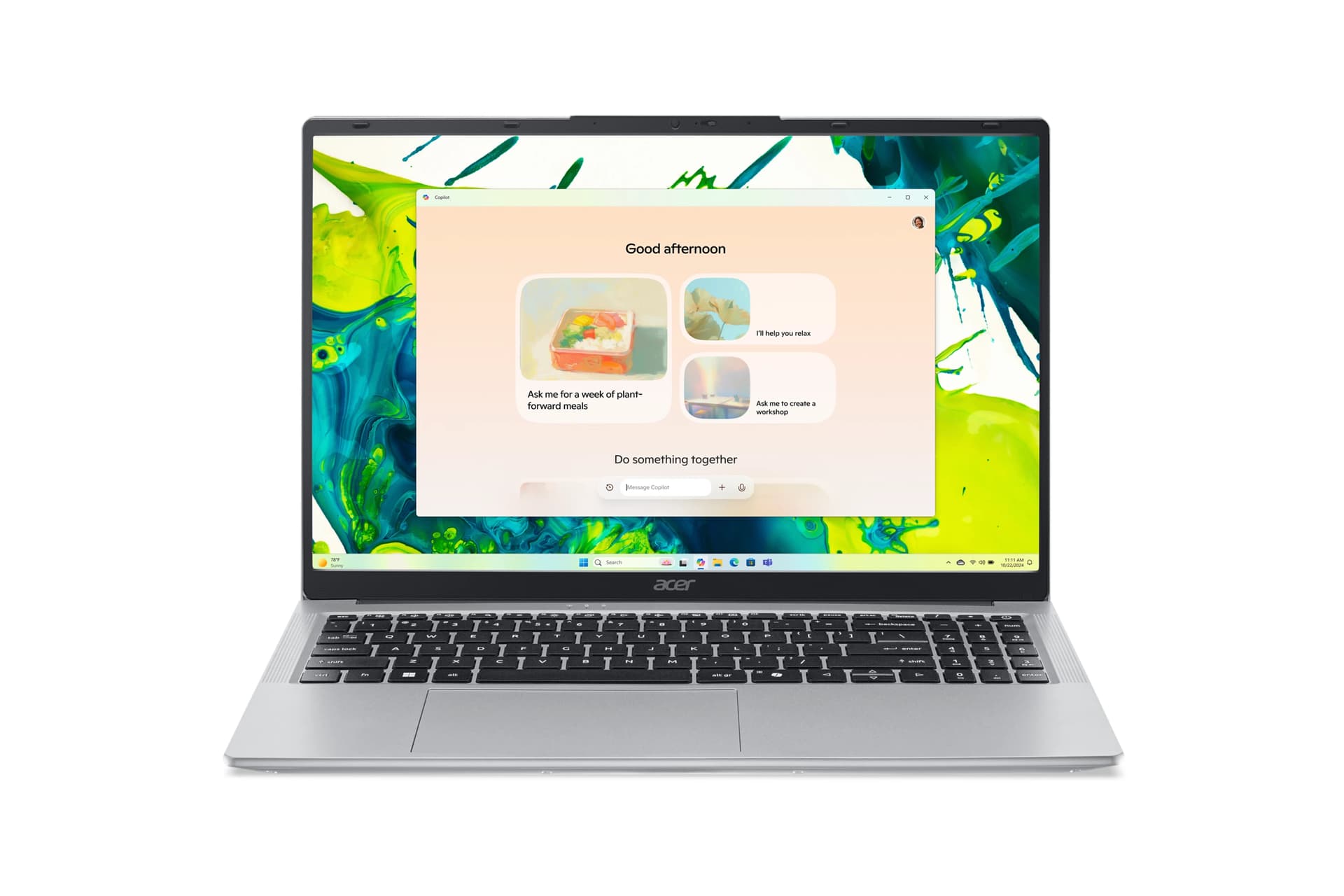 Acer - Portátil Acer Aspire Lite 15 AL15-54P-53UA, Intel Core Ultra 5 115U, 16GB, 512GB SSD, 15,6", W11. - imagen 2