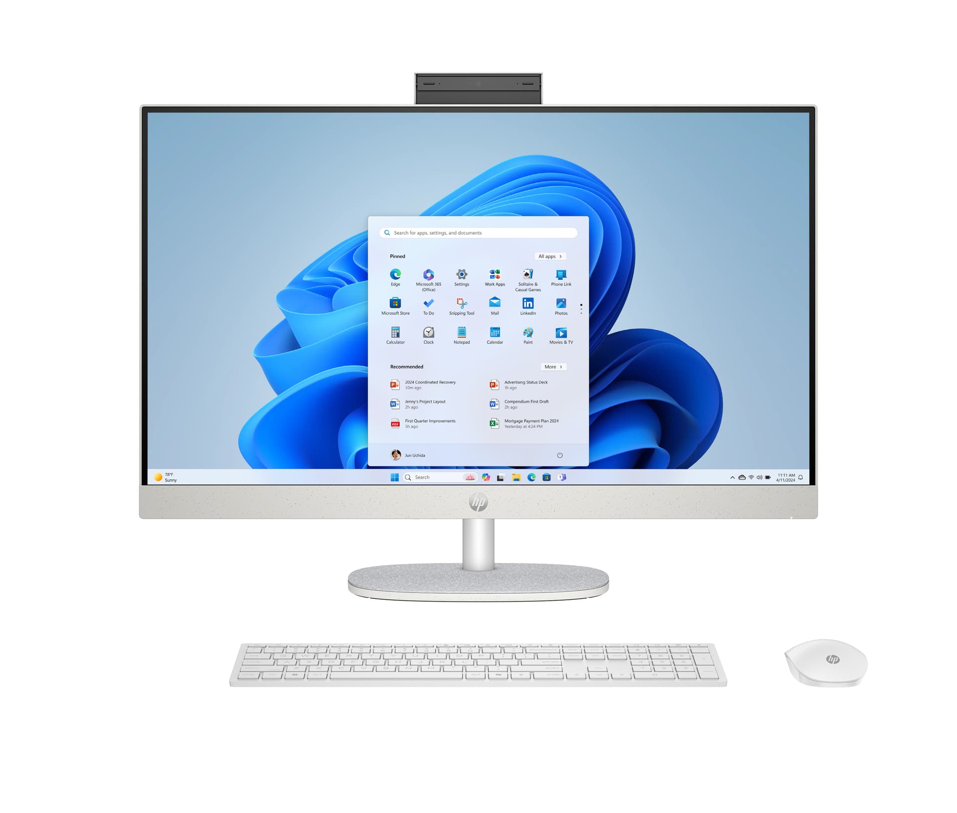PC All in One HP 27-cr2009ns - imagen 2