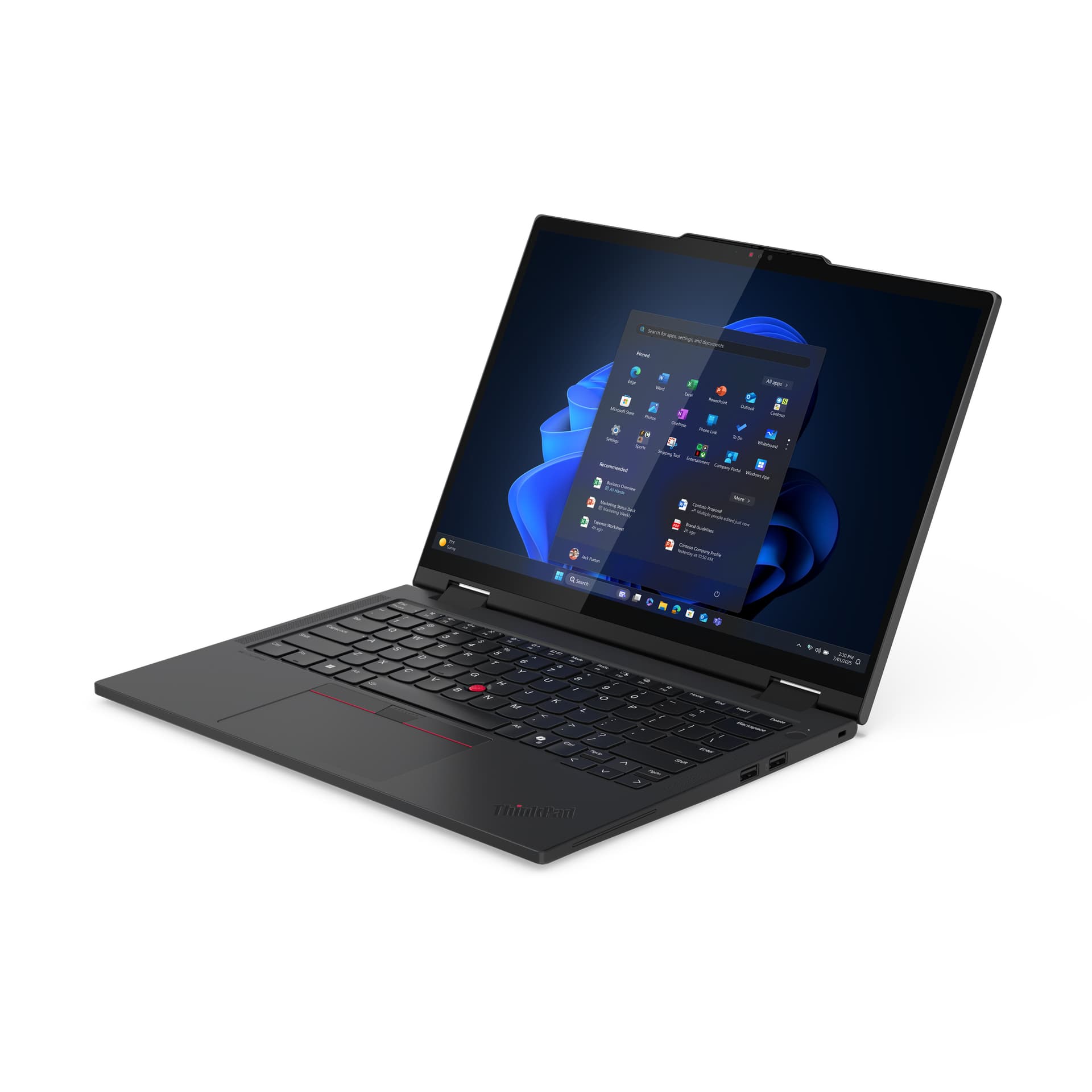 Convertible 2 en 1 - Lenovo ThinkPad T14s 2in1 Gen Profesional, 14" WUXGA, Intel® Core™ Ultra 5 225U, 16GB RAM, 512GB, UHD Graphics,W11Pro,Inc lápiz - imagen 6