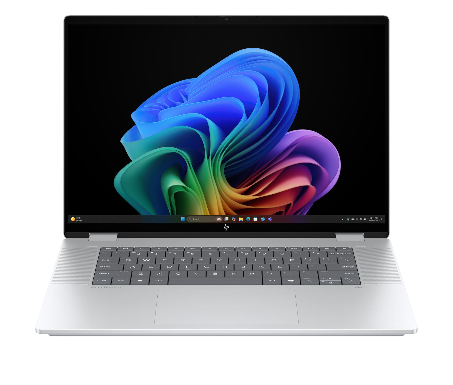 HP - Convertible 2 en 1 HP OmniBook X Flip 16-as0001ns, Copilot+PC, Intel Core Ultra 7 EVO 256V, 16GB, 1TB SSD, 16' OLED, W11. - imagen 2