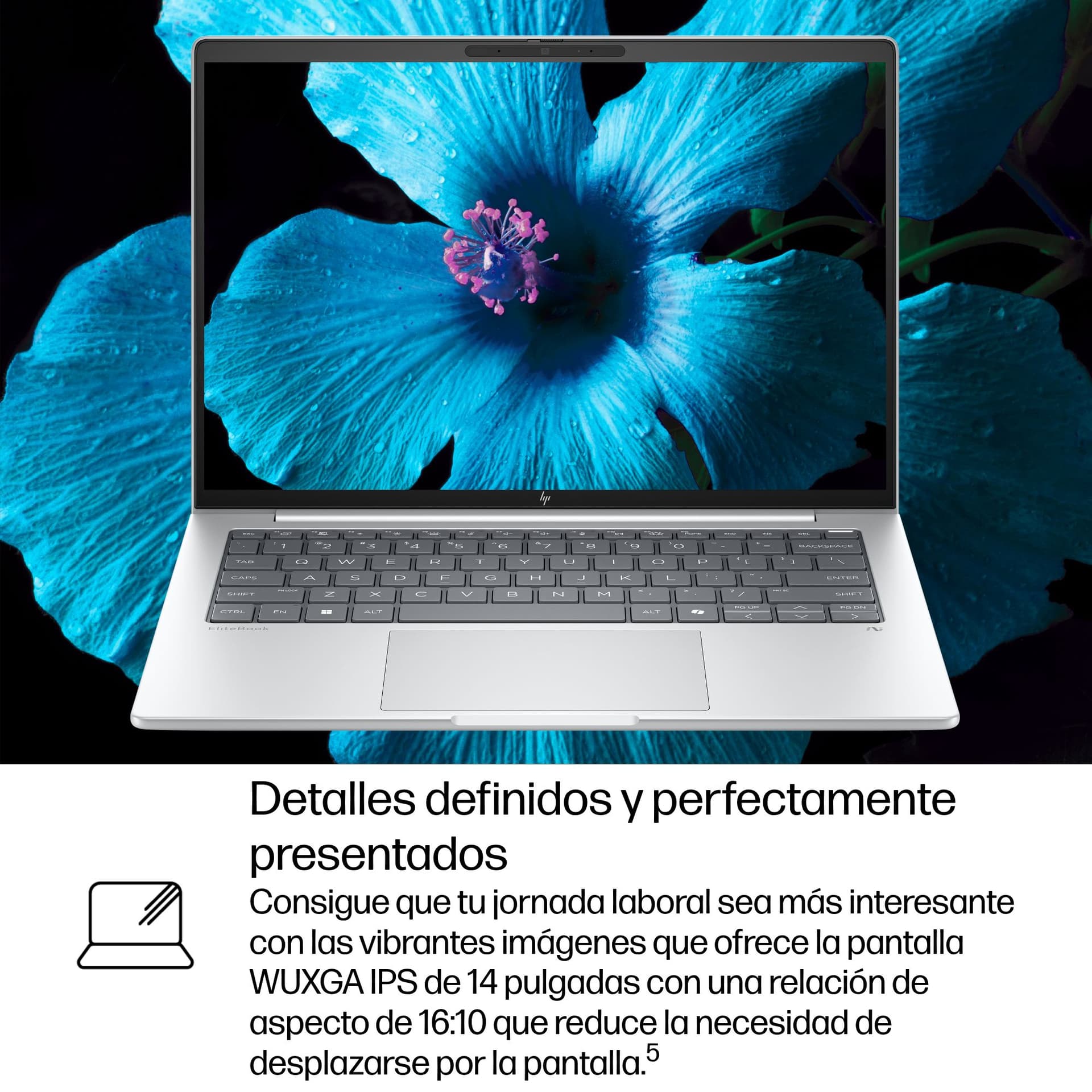 Portátil Profesional HP EliteBook 8 G1i 14" con IA - imagen 14