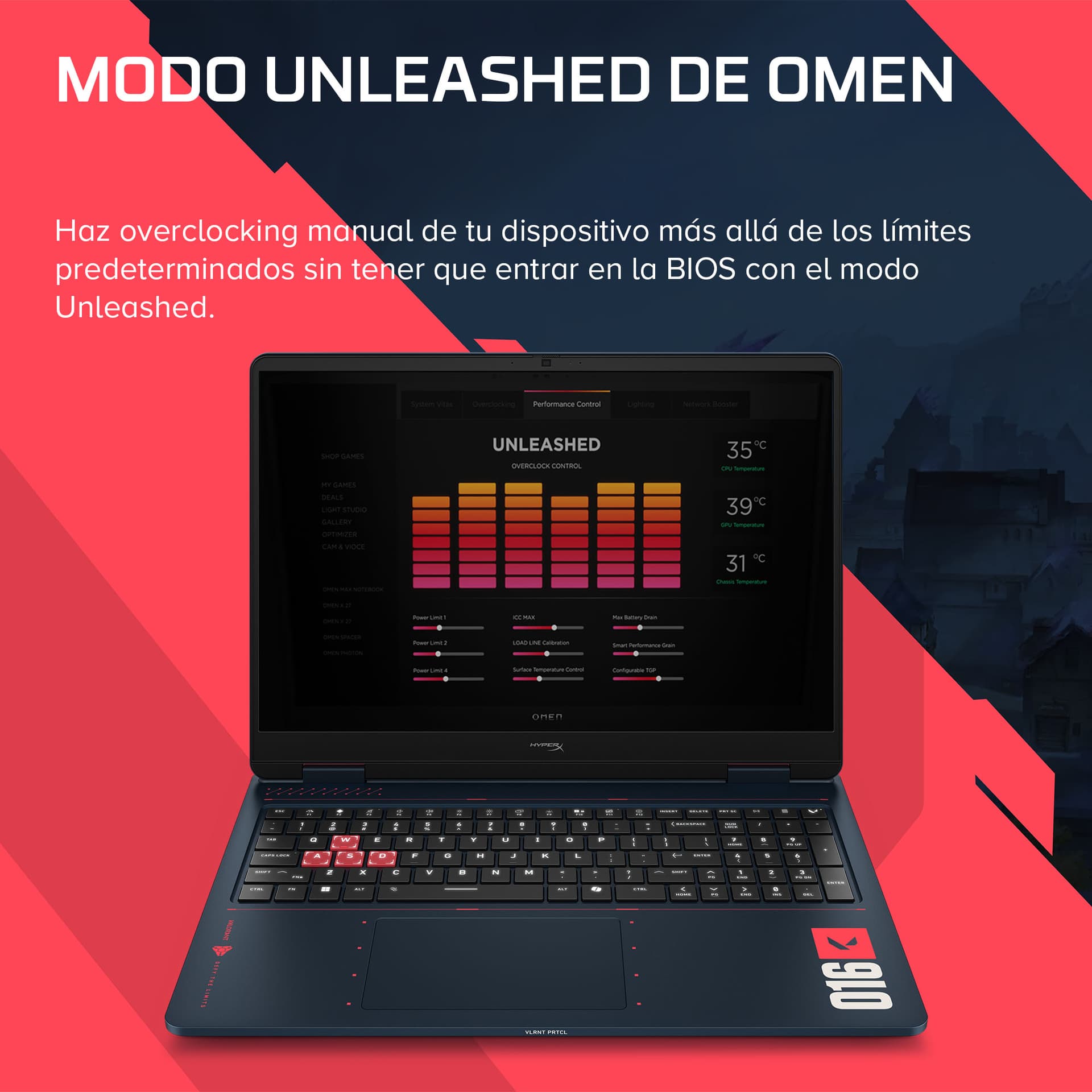 Portátil gaming HyperX OMEN 16-ap1601ns - imagen 10