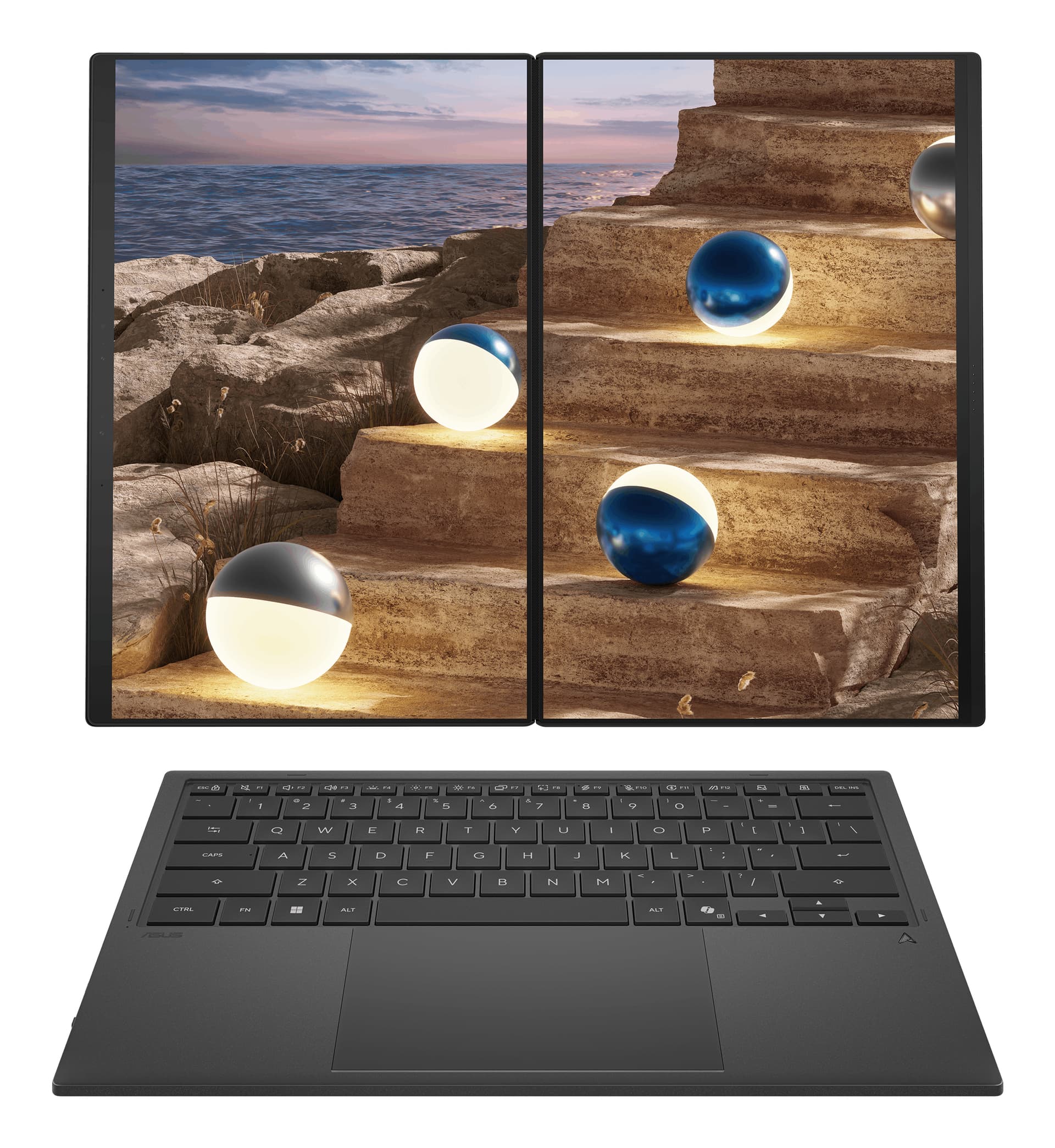 Asus - Portátil ASUS Zenbook Duo OLED UX8407AA-SN066W, Copilot+ PC, Intel Core Ultra 9 386H, 32GB, 1TB SSD, 14", W11. - imagen 6